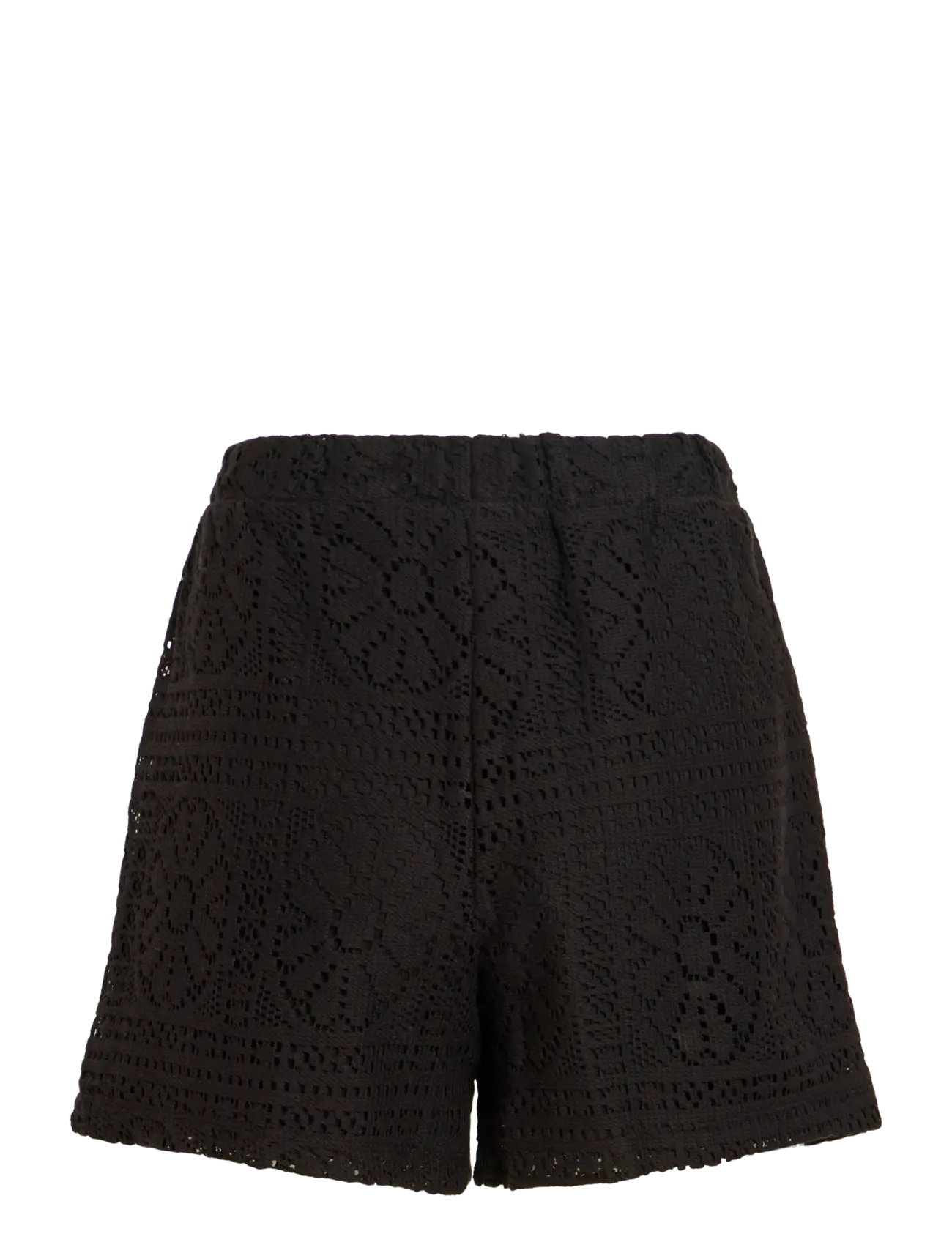 Vila - VIMERINDA HW SHORTS/VOL - casual shorts - black beauty - 2