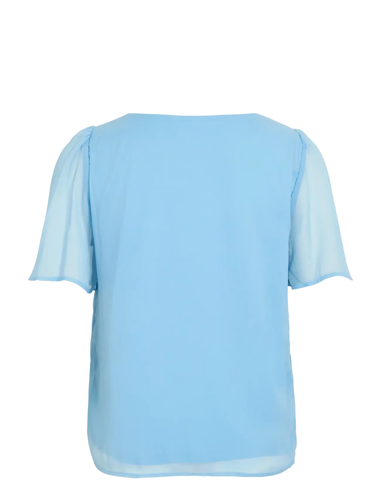 Vila - VIFALIA V-NECK S/S TOP 1 - lühikeste varrukatega pluusid - all aboard - 2