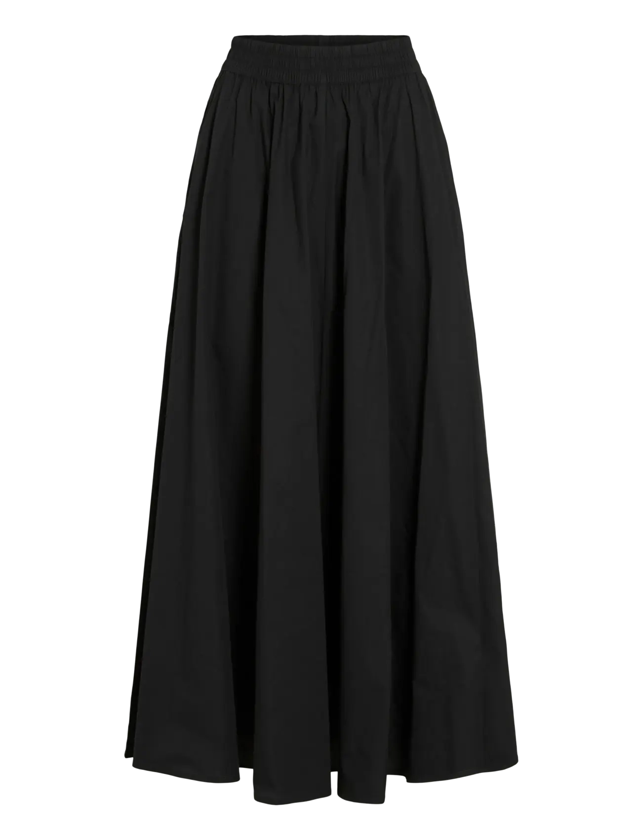 Vila VIVALENCIA HW ANKLE SKIRT/1 - Röcke - BLACK BEAUTY / black