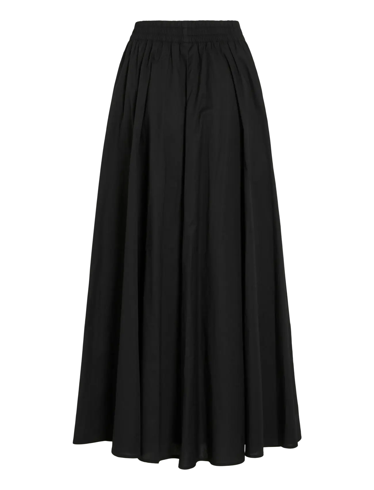 Vila - VIVALENCIA HW ANKLE SKIRT/1 - maxi nederdele - black beauty - 2