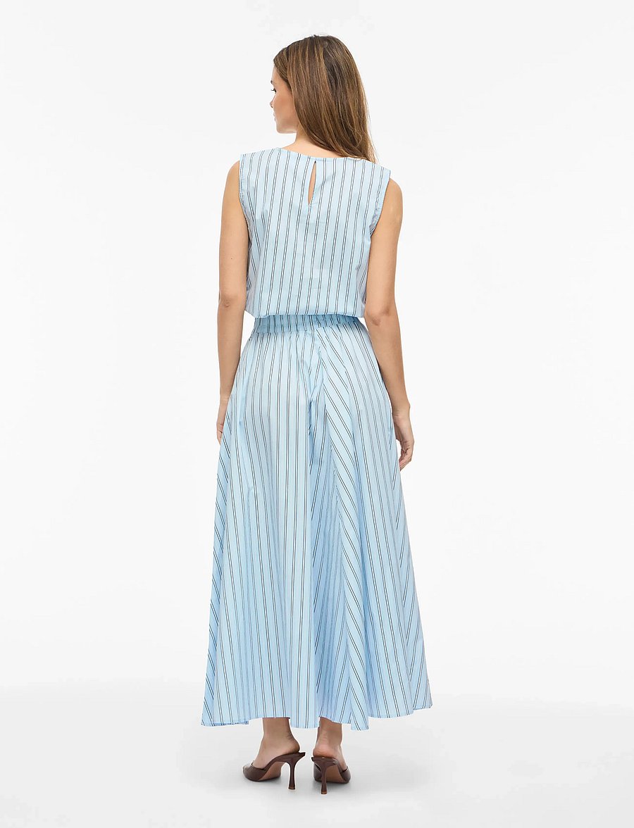 Vila - VIVALENCIA HW ANKLE SKIRT/1 - maxi nederdele - nantucket breeze - 3