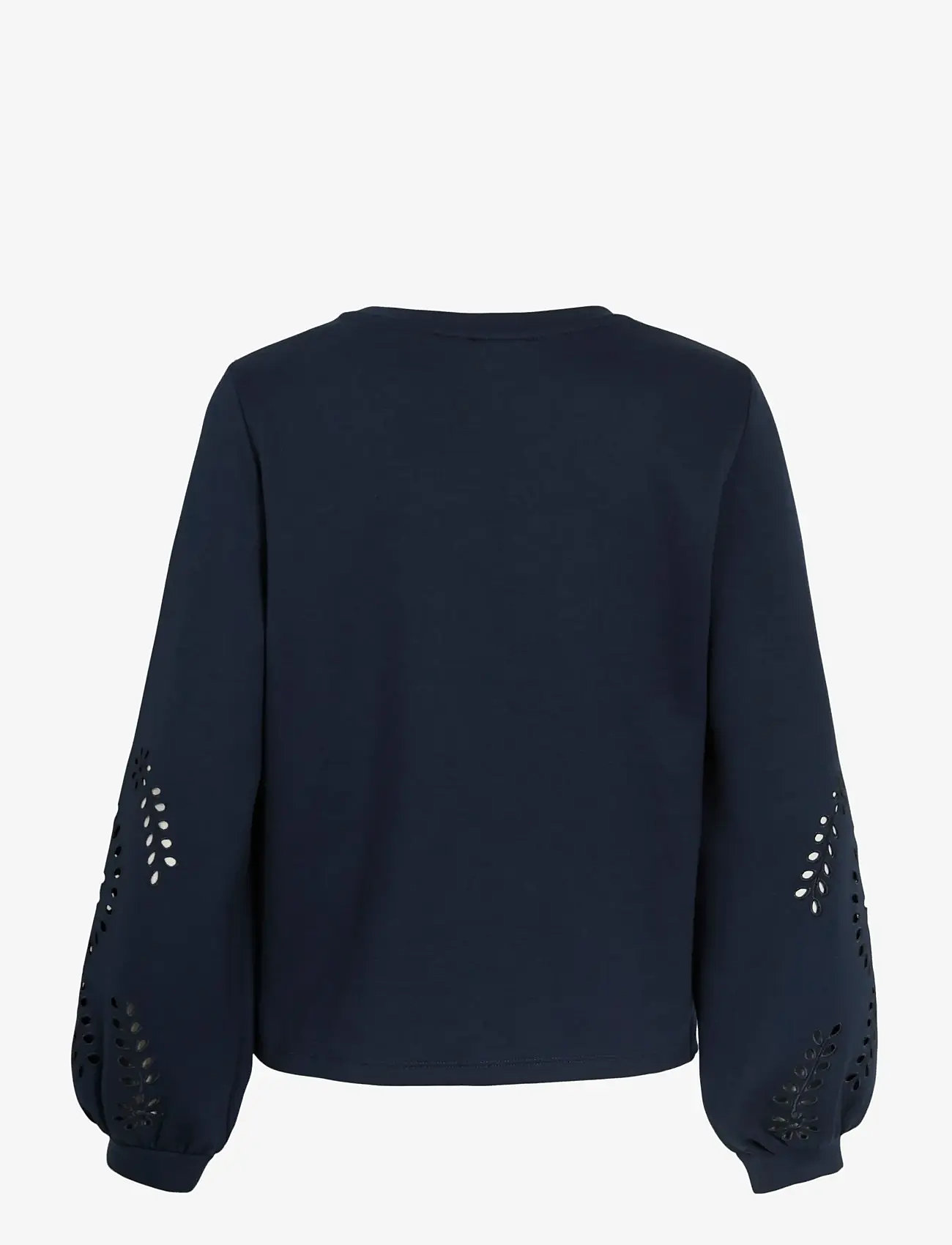 Vila - VISANDY L/S DETAIL SWEAT TOP - NOOS - dressipluusid - navy blazer - 2
