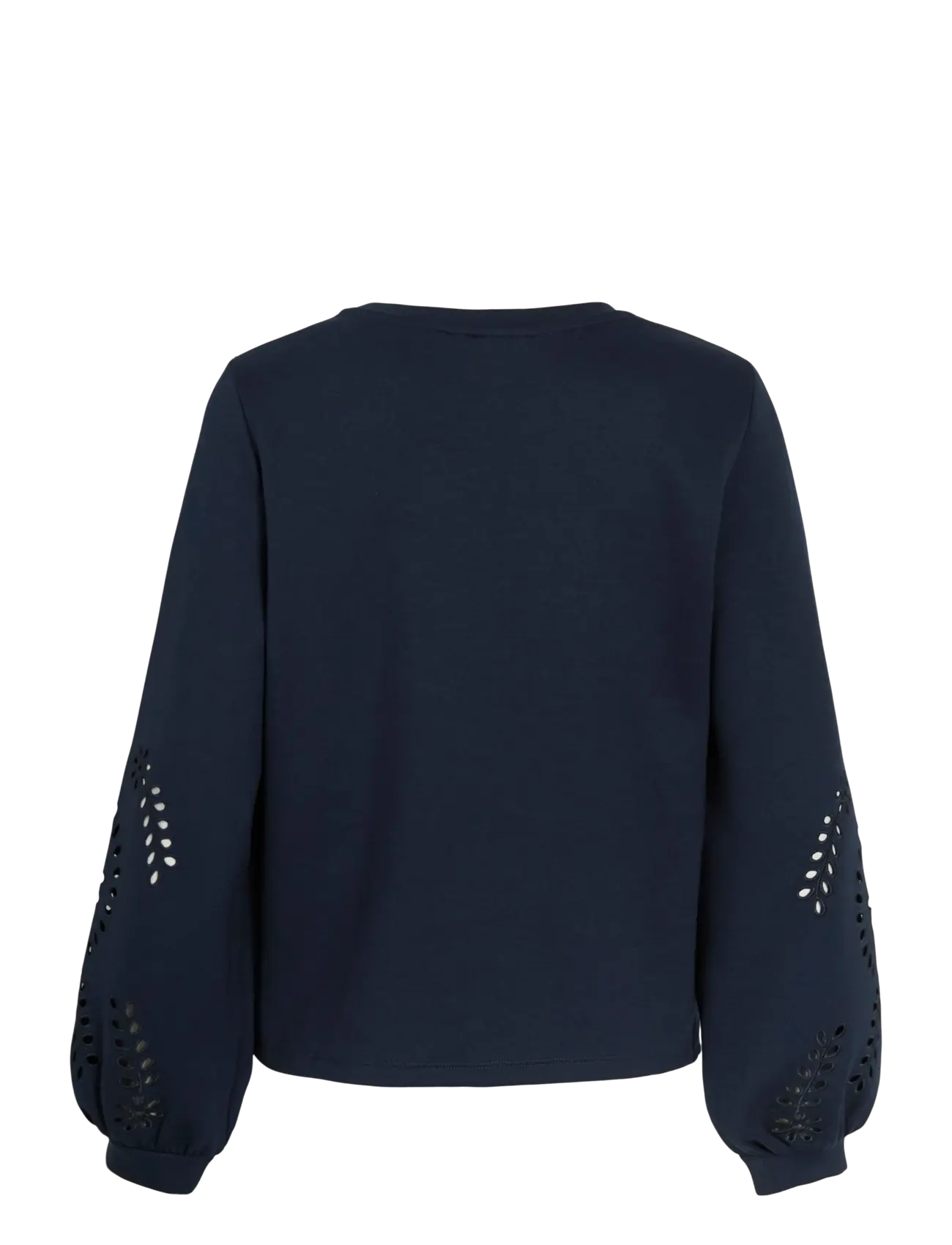 Vila - VISANDY L/S DETAIL SWEAT TOP - NOOS - hverdags stil - navy blazer - 2