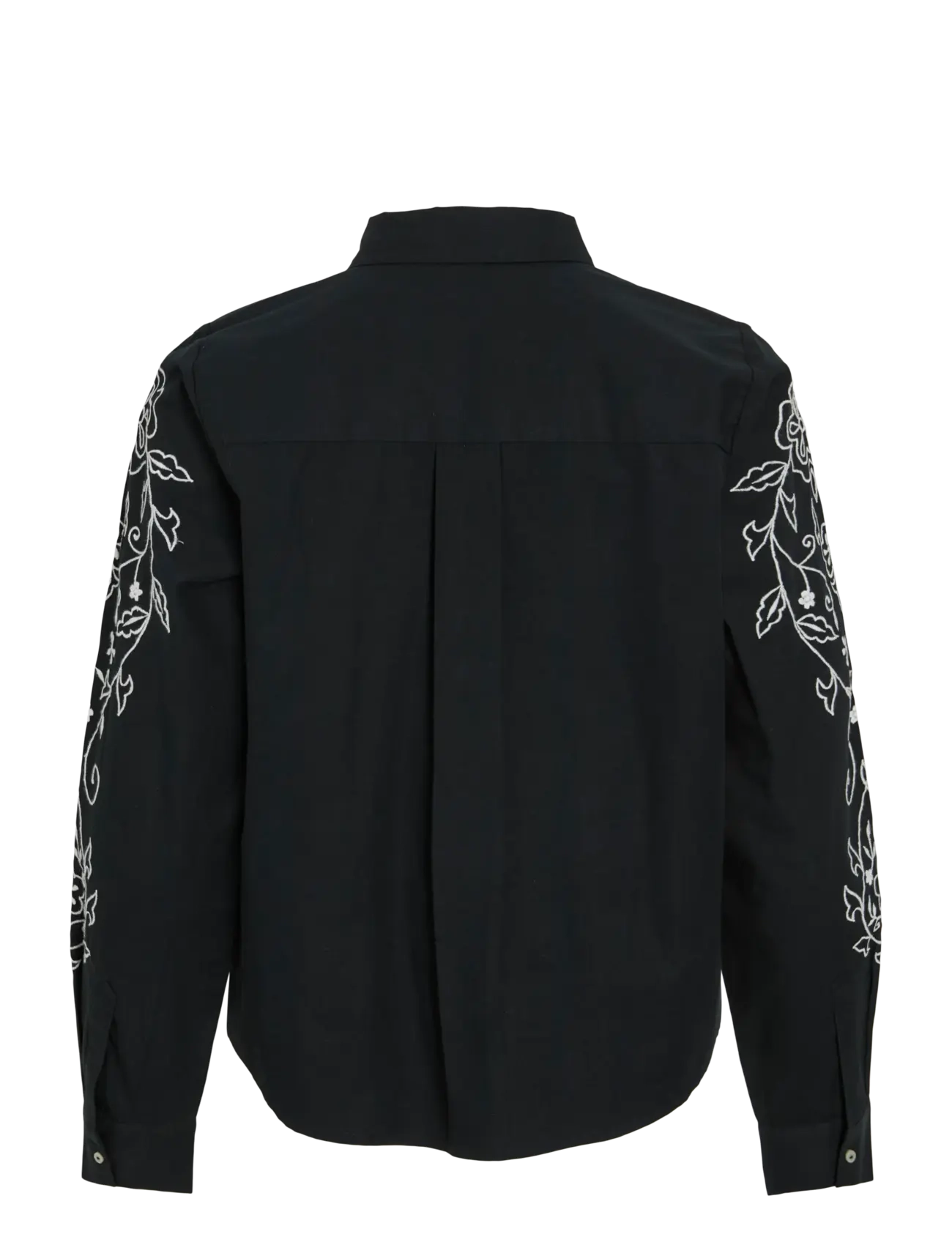 Vila - VIFELICE L/S EMBROIDERY SHIRT - chemises à manches longues - black - 2