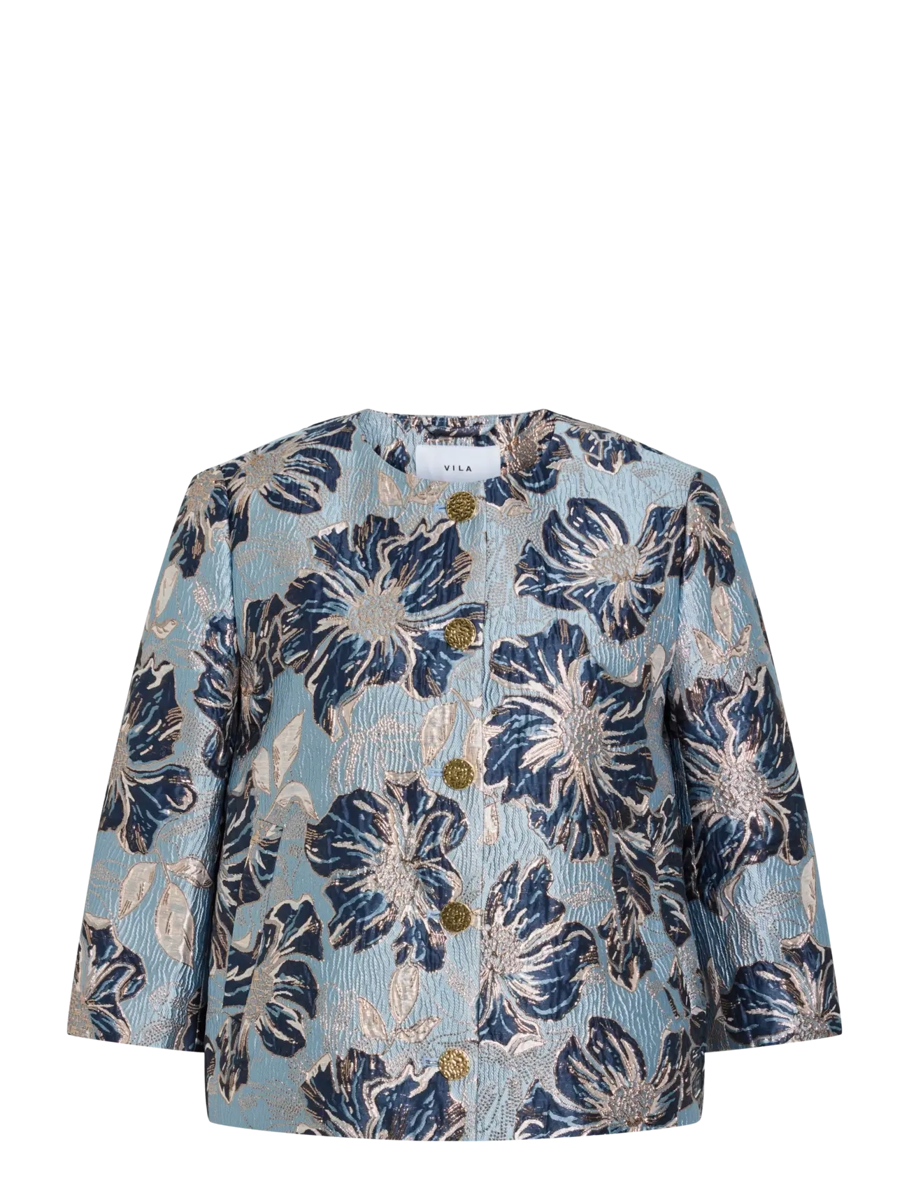 Vila VIYLIRA 3/4 JACKET/DC - Jackets - NANTUCKET BREEZE / multi