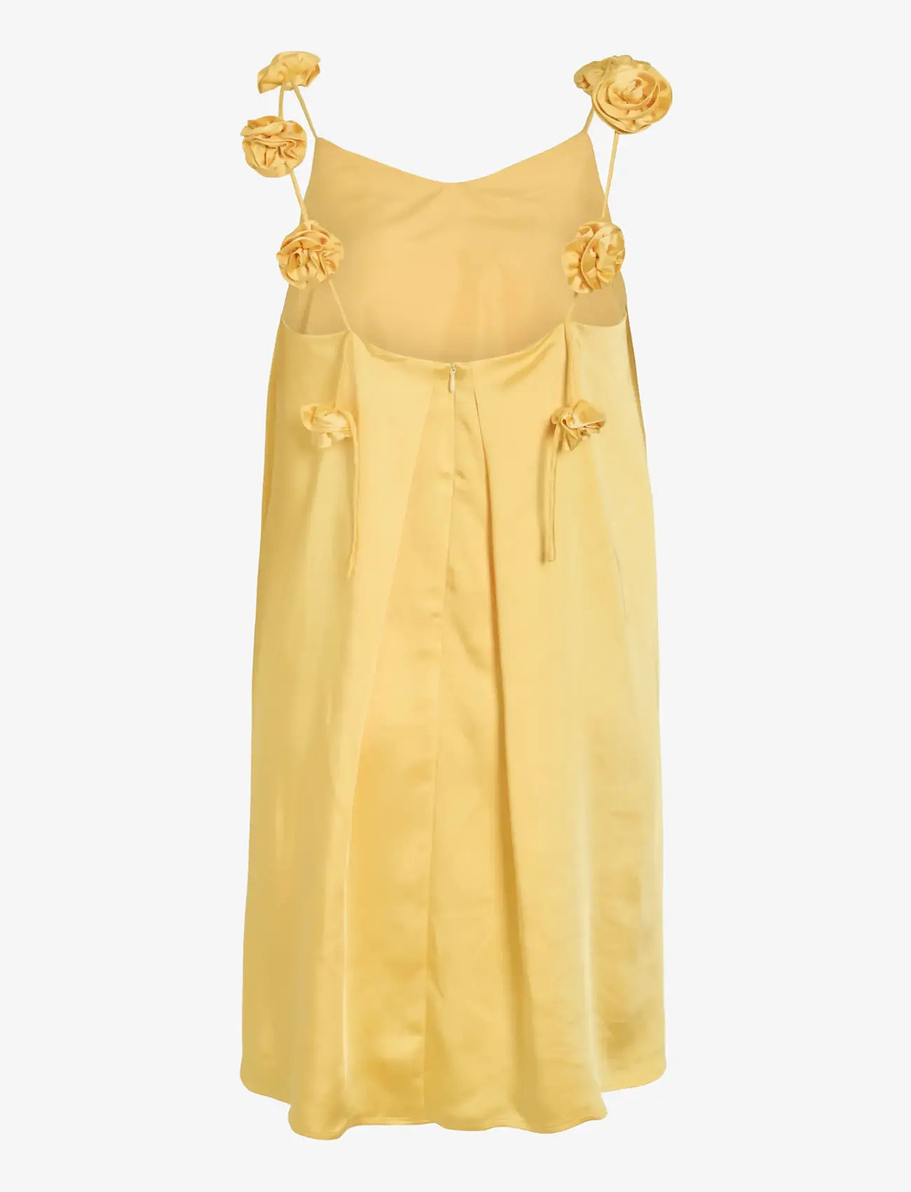 Vila - VICILLE VNECK ROSE SINGLET SHOR DRESS/DC - schlupfkleider - yarrow - 1