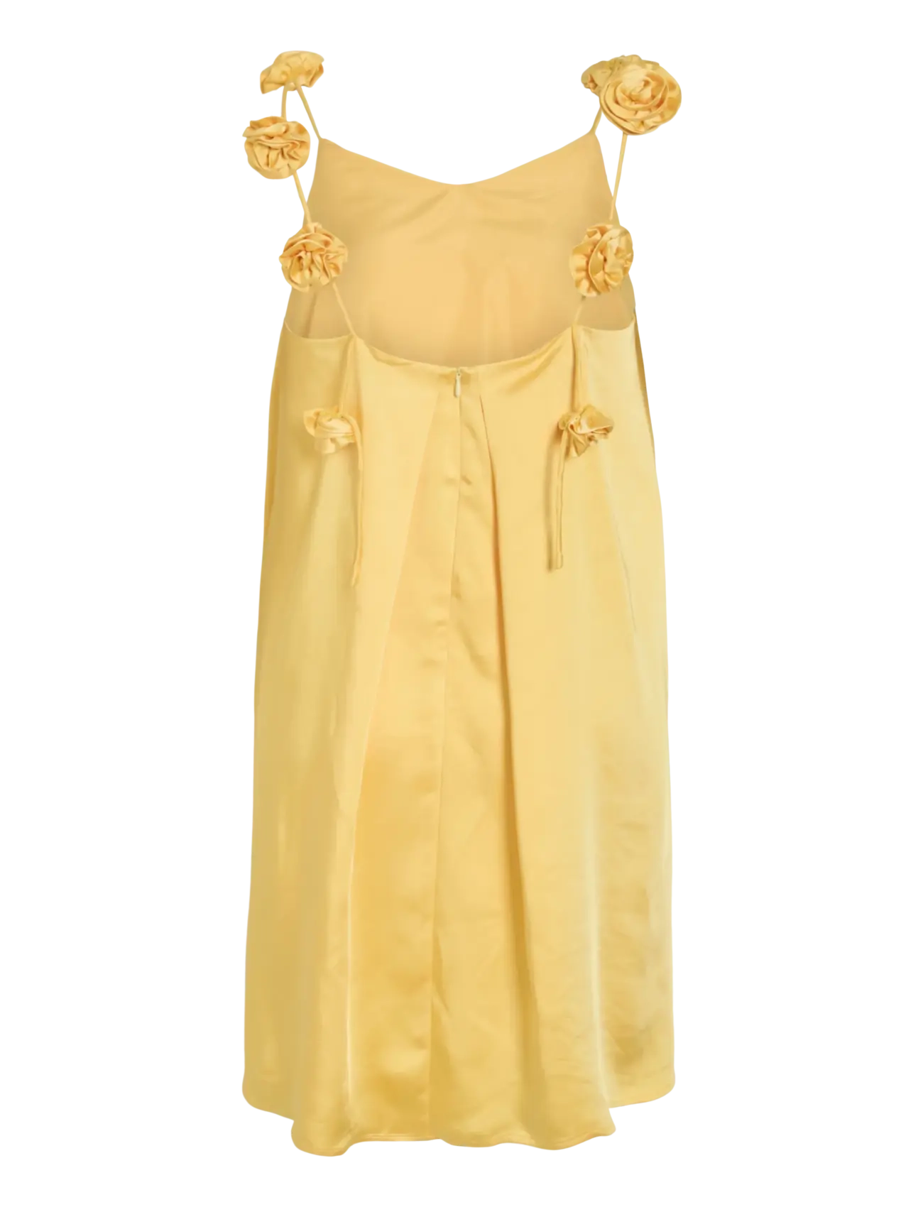 Vila - VICILLE VNECK ROSE SINGLET SHOR DRESS/DC - schlupfkleider - yarrow - 1
