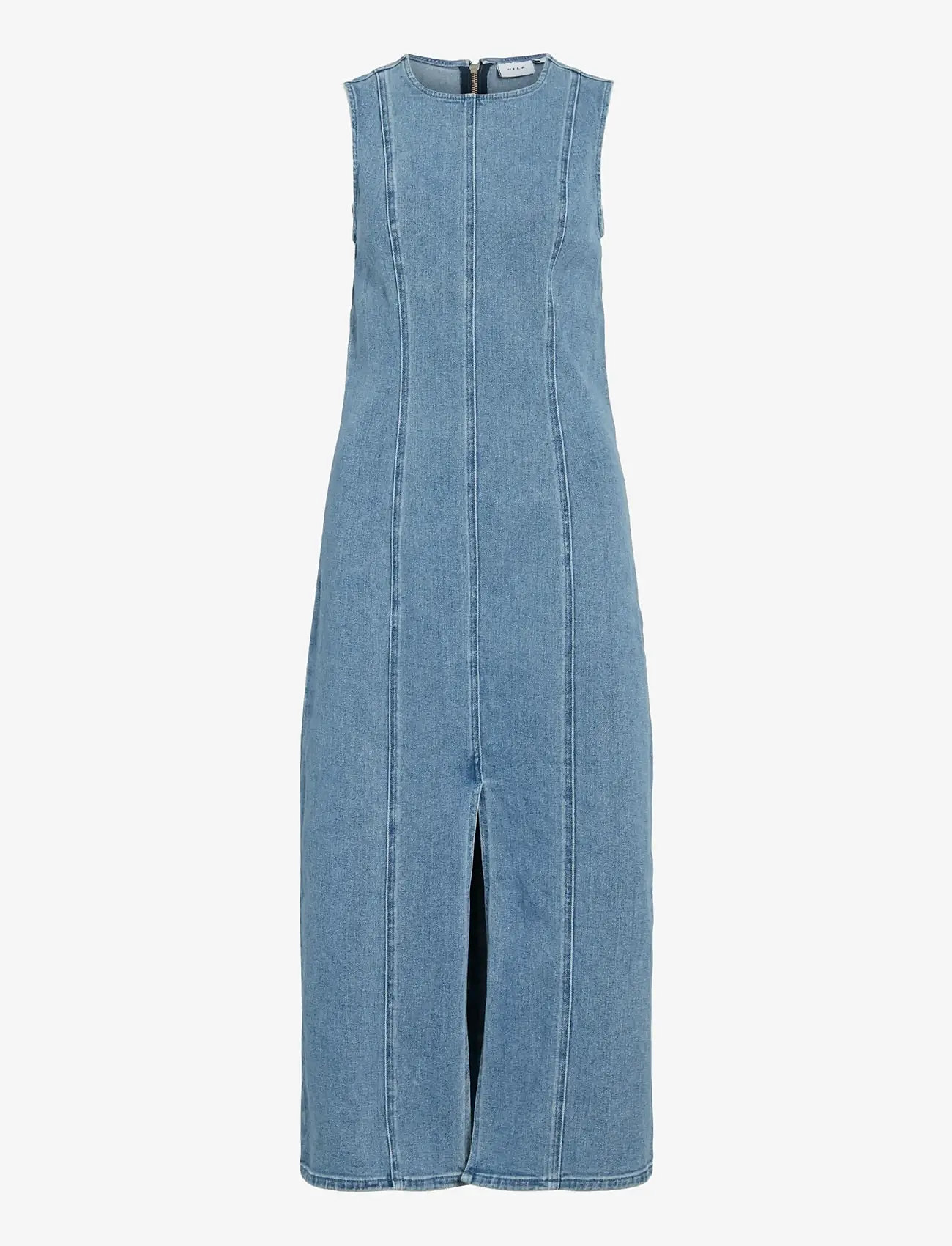 vila denim dress VIWIONA MIDI DENIM DRESS | Blue