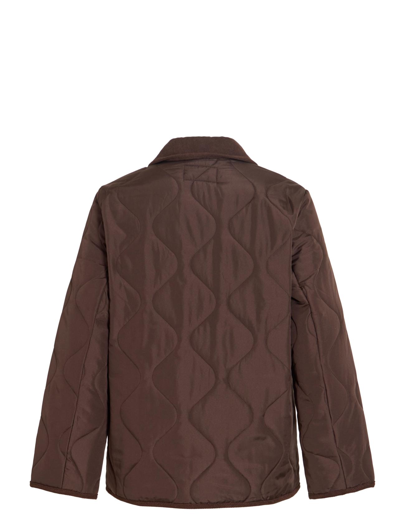 Vila - VITATE L/S QUILT DETAIL JACKET - NOOS - coffee bean - 2