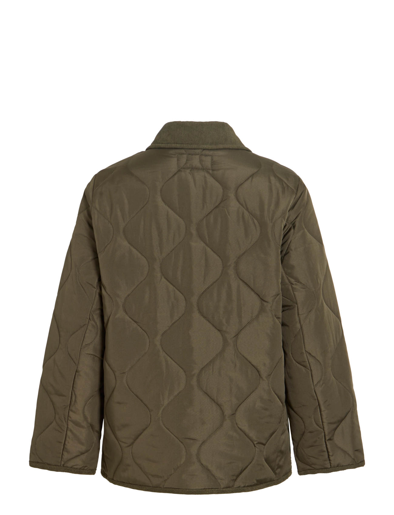 Vila - VITATE L/S QUILT DETAIL JACKET - NOOS - forest night - 2