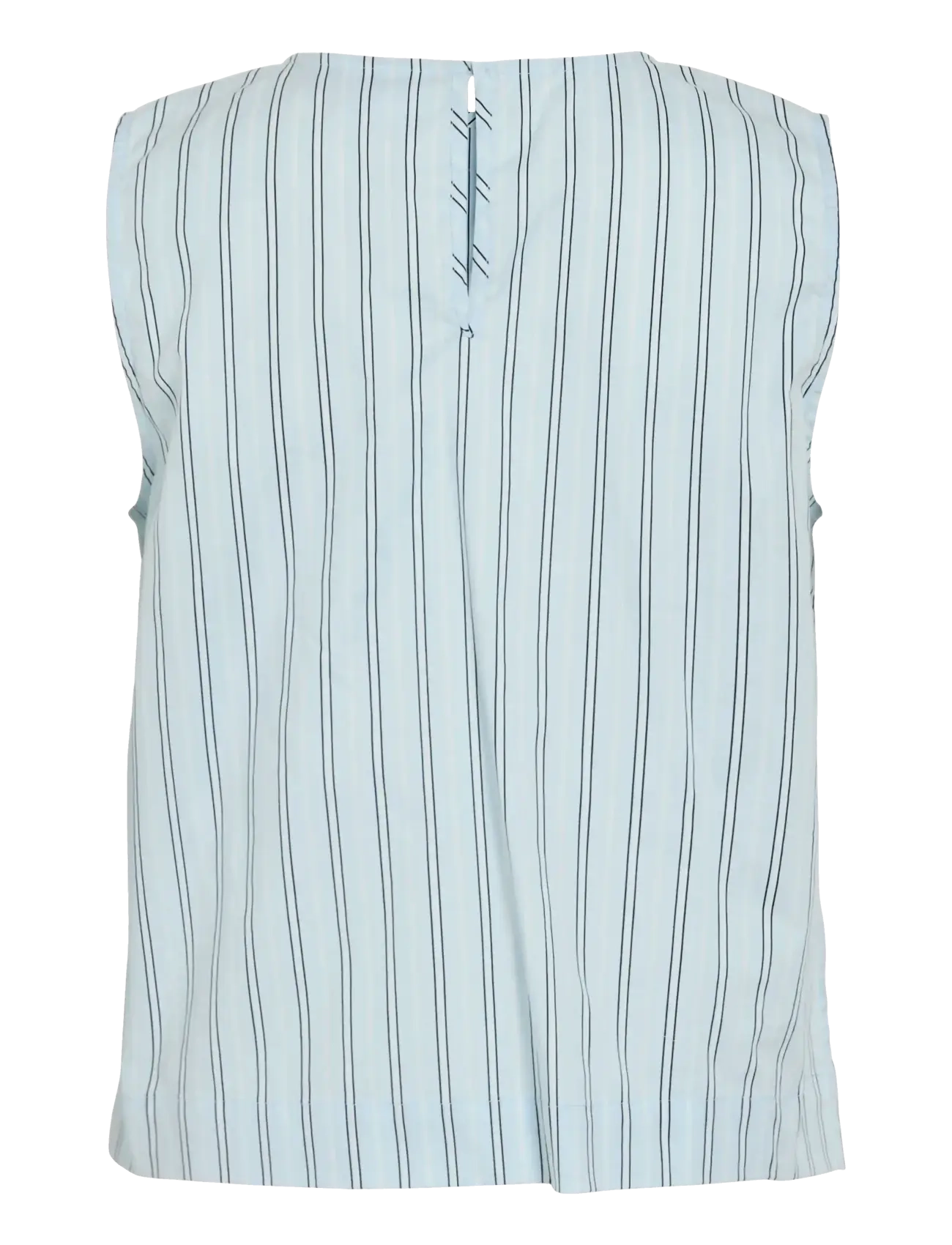 Vila - VIVALENCIA O-NECK S/L SHORT TOP/2 - Ærmeløse bluser - nantucket breeze - 2