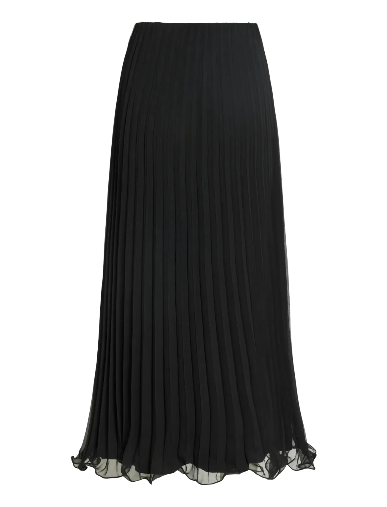 Vila - VICALLA ANKLE SKIRT - NOOS - pleated skirts - black - 2