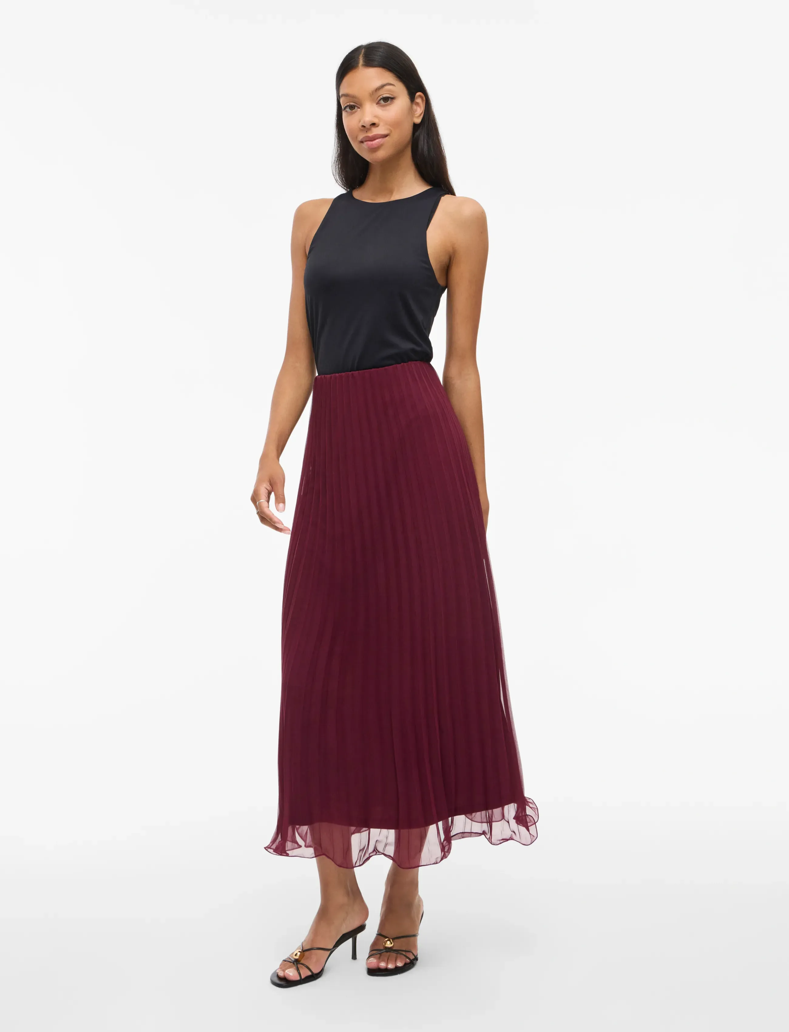 Vila - VICALLA ANKLE SKIRT - NOOS - midi nederdele - fig - 4