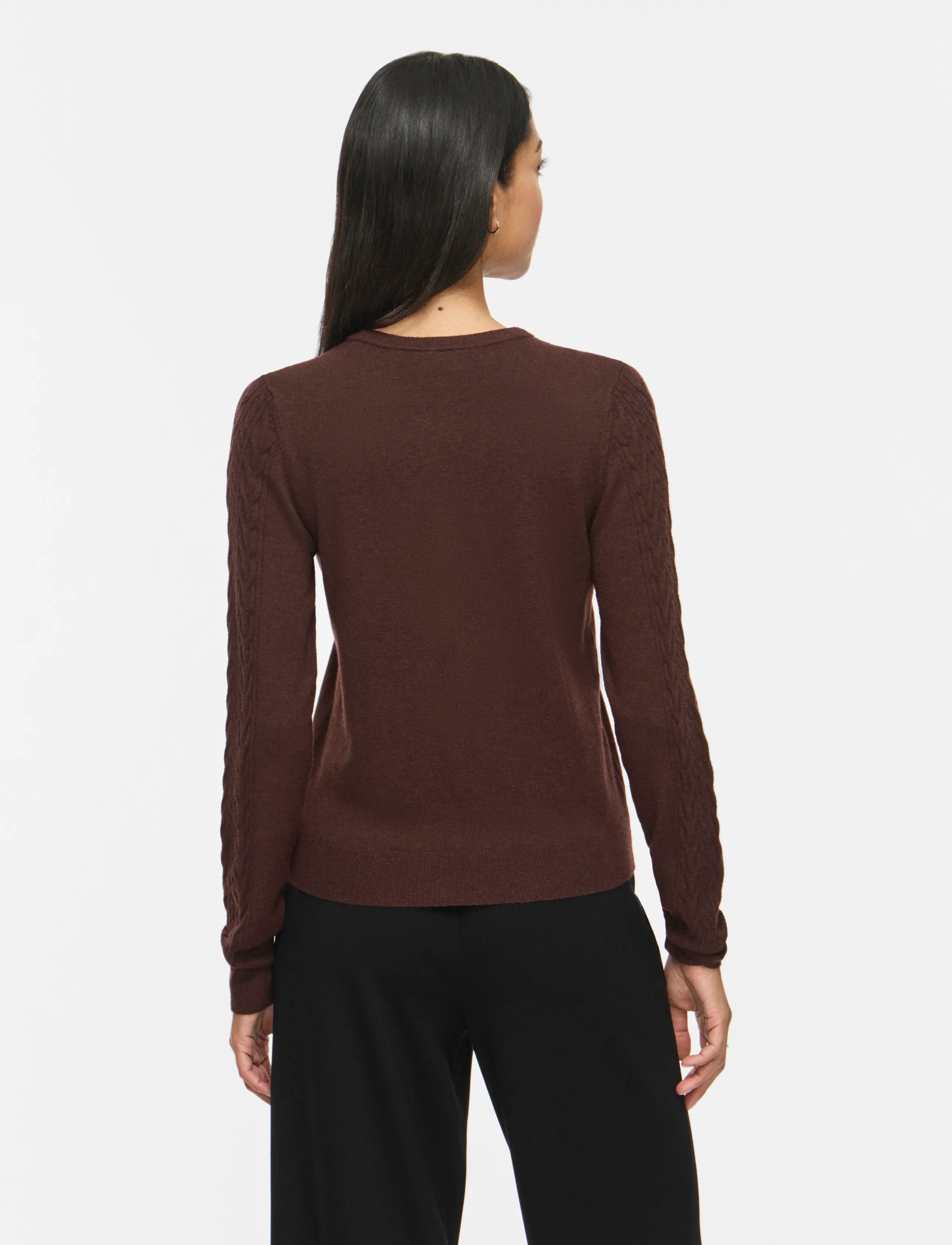 Vikerry Cable L/S Knit Cardigan-Noos 2