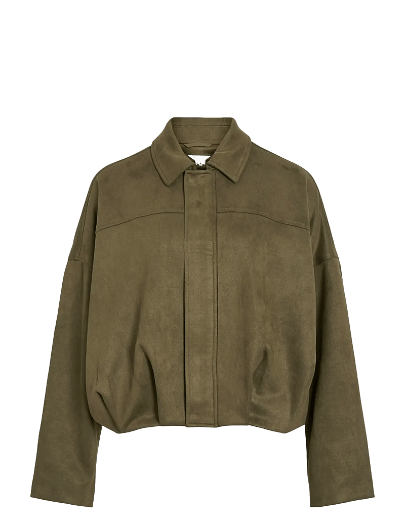Vila - VIVIRAL L/S JACKET - höstjackor - ivy green - 1