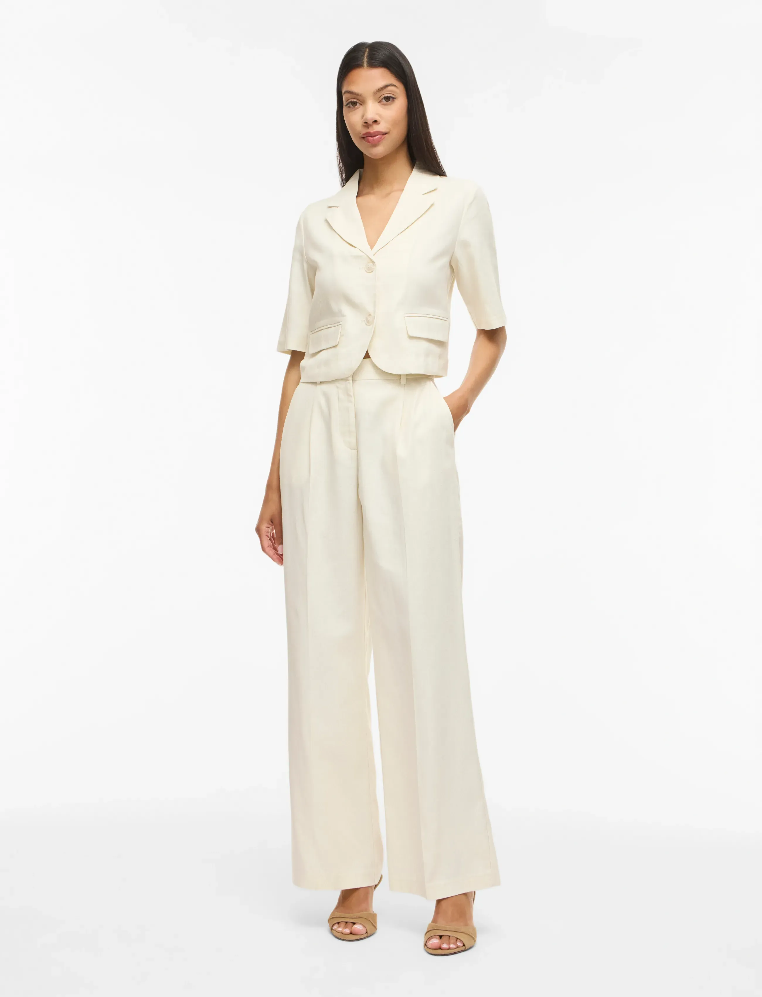VILA Vipockey Hw Tailored Pants kostymbyxor dam – bild 3