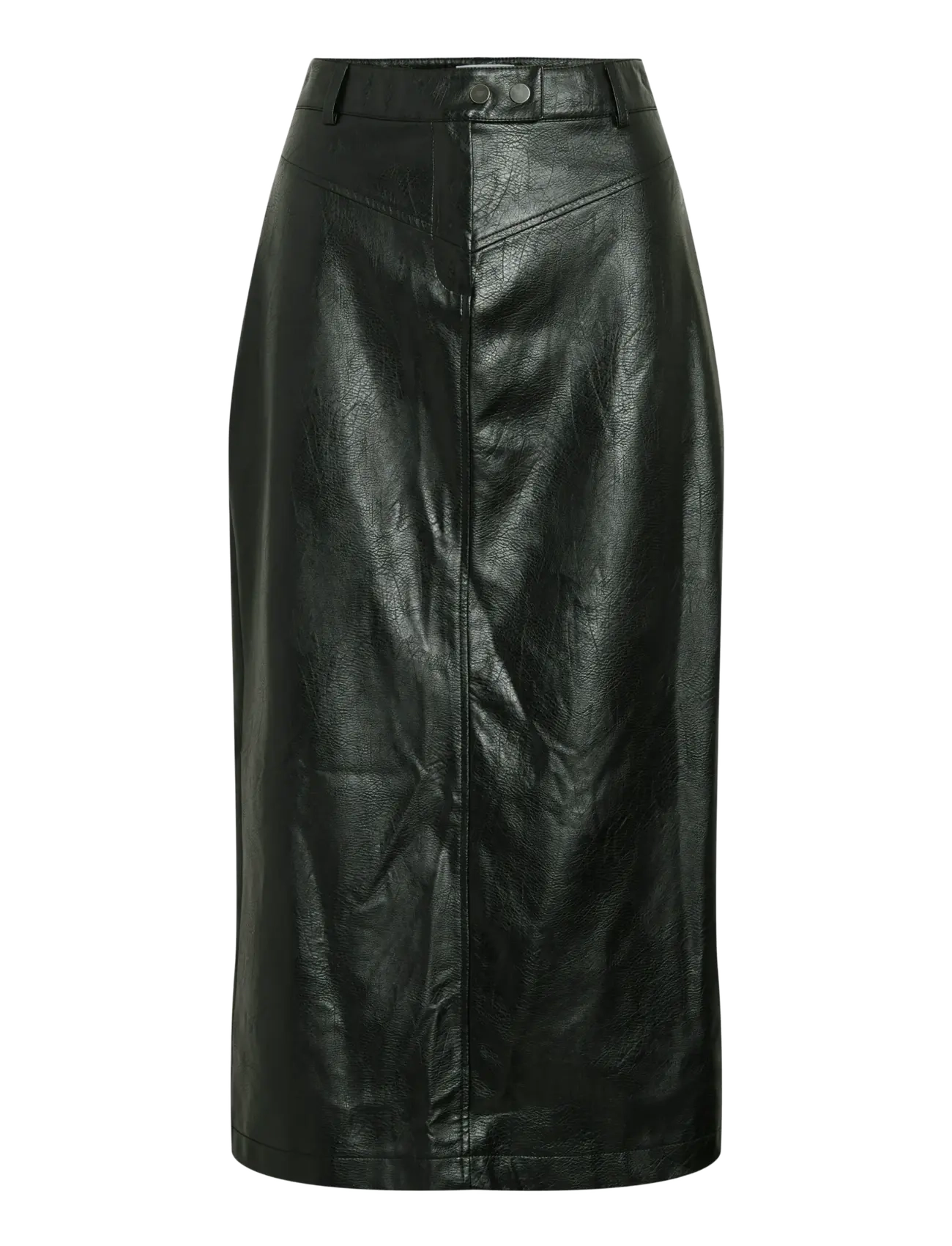 VIMILLIAN HW MIDI SKIRT - BLACK