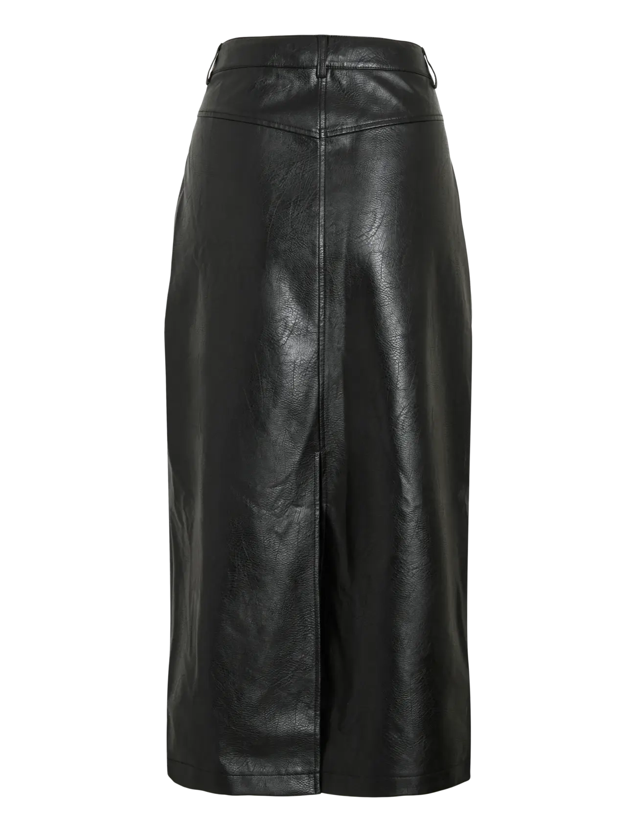 Vila - VIMILLIAN HW MIDI SKIRT - midi kjolar - black - 2