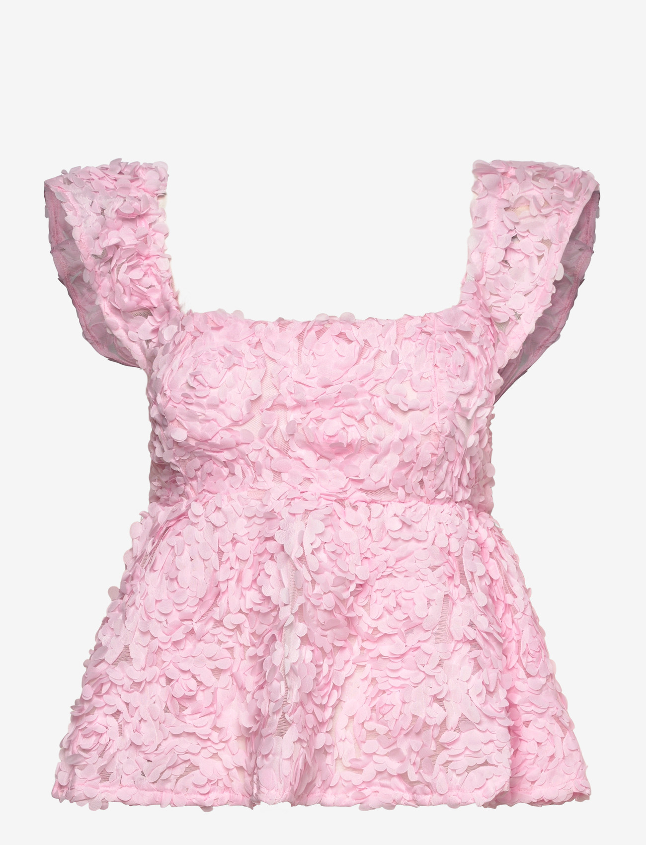 Vila - VIROSIE S/L SQUARE NECK TOP/DC/RN - Ärmellose tops - cherry blossom - 0