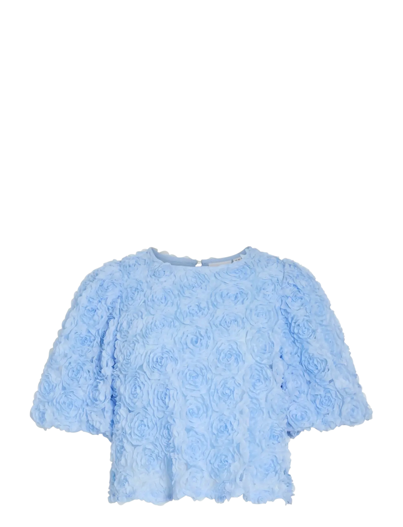 VILA Viglory S/S O-Neck Oberteil/Dc/Ka Blau - 34 - Damen