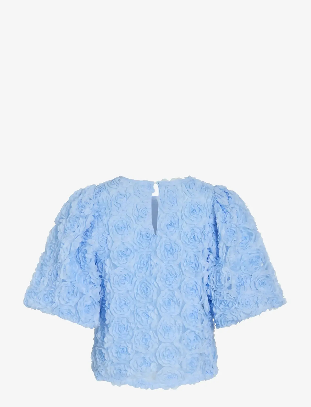 Vila - VIGLORY S/S O-NECK TOP/DC/KA - særlige begivenheder - nantucket breeze - 1