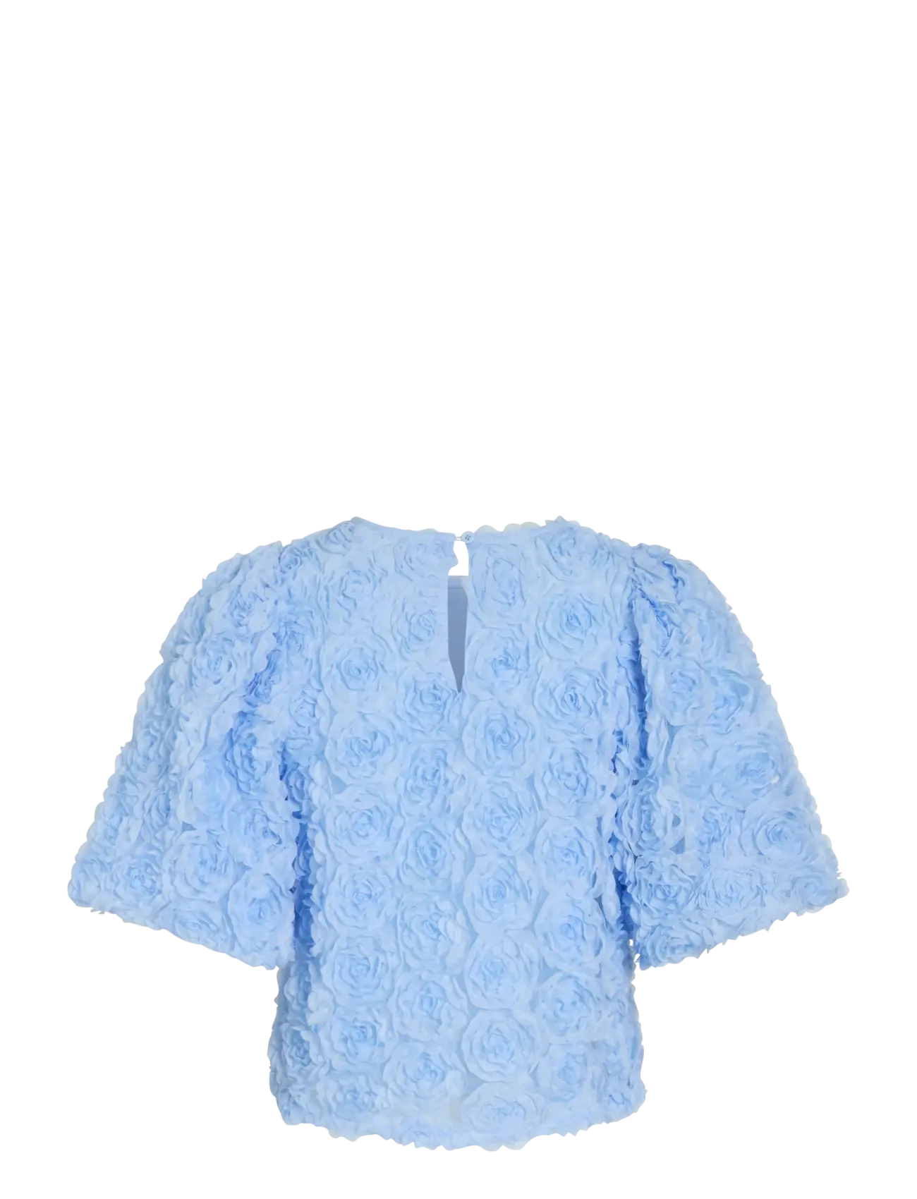 Vila - VIGLORY S/S O-NECK TOP/DC/KA - besondere anlässe - nantucket breeze - 1