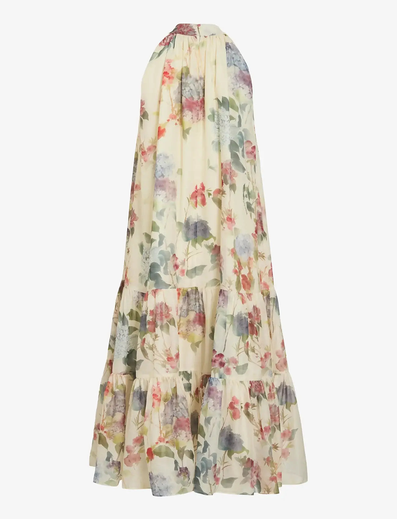 Vila - VINIA S/L HALTERNECK MIDI DRESS/DC/KA - vasarinės suknelės - birch - 2