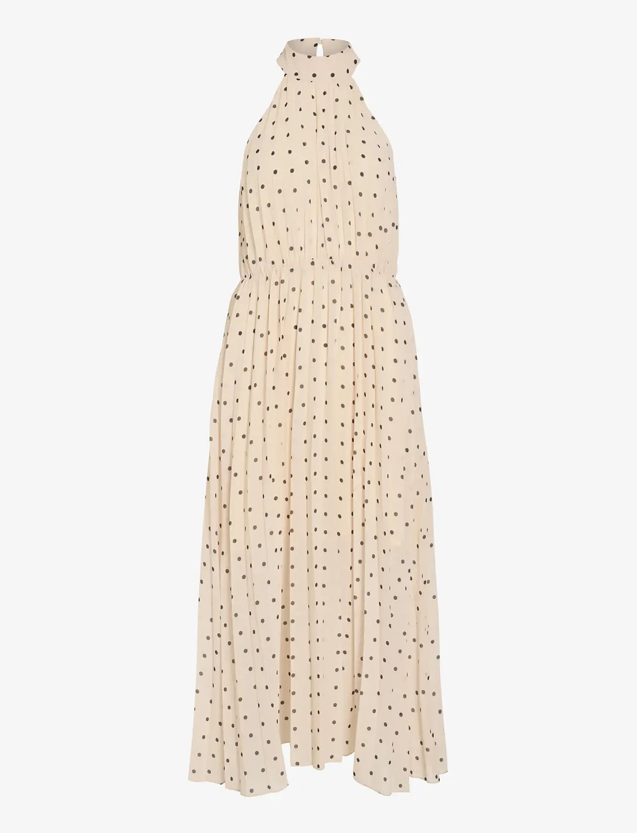 Vila - VIMICADA HALTERNECK ANKLE DRESS/DC/KA - maxi kjoler - birch - 1