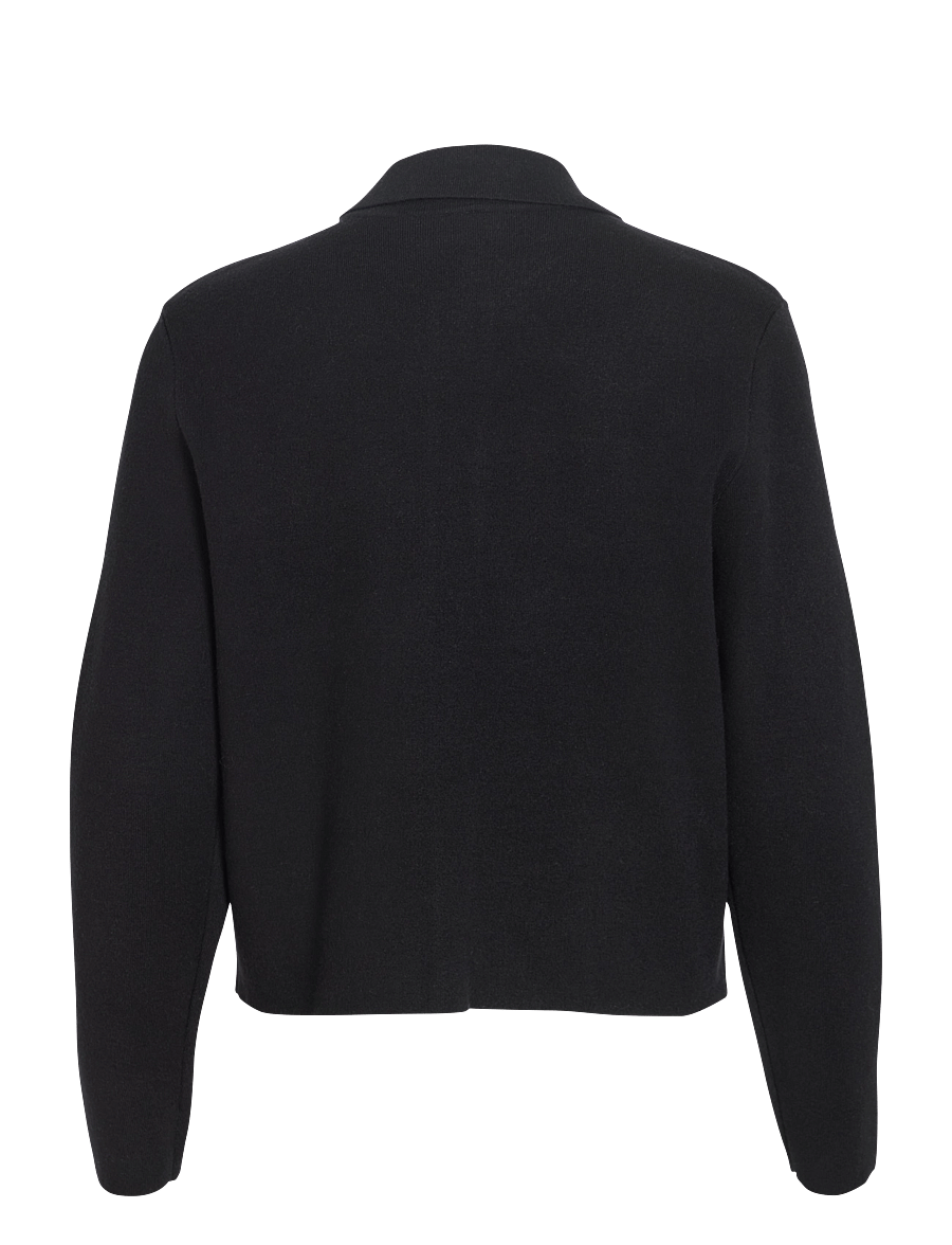 Vila - VIGABE L/S KNIT JACKET - utility-jacken - black beauty - 2