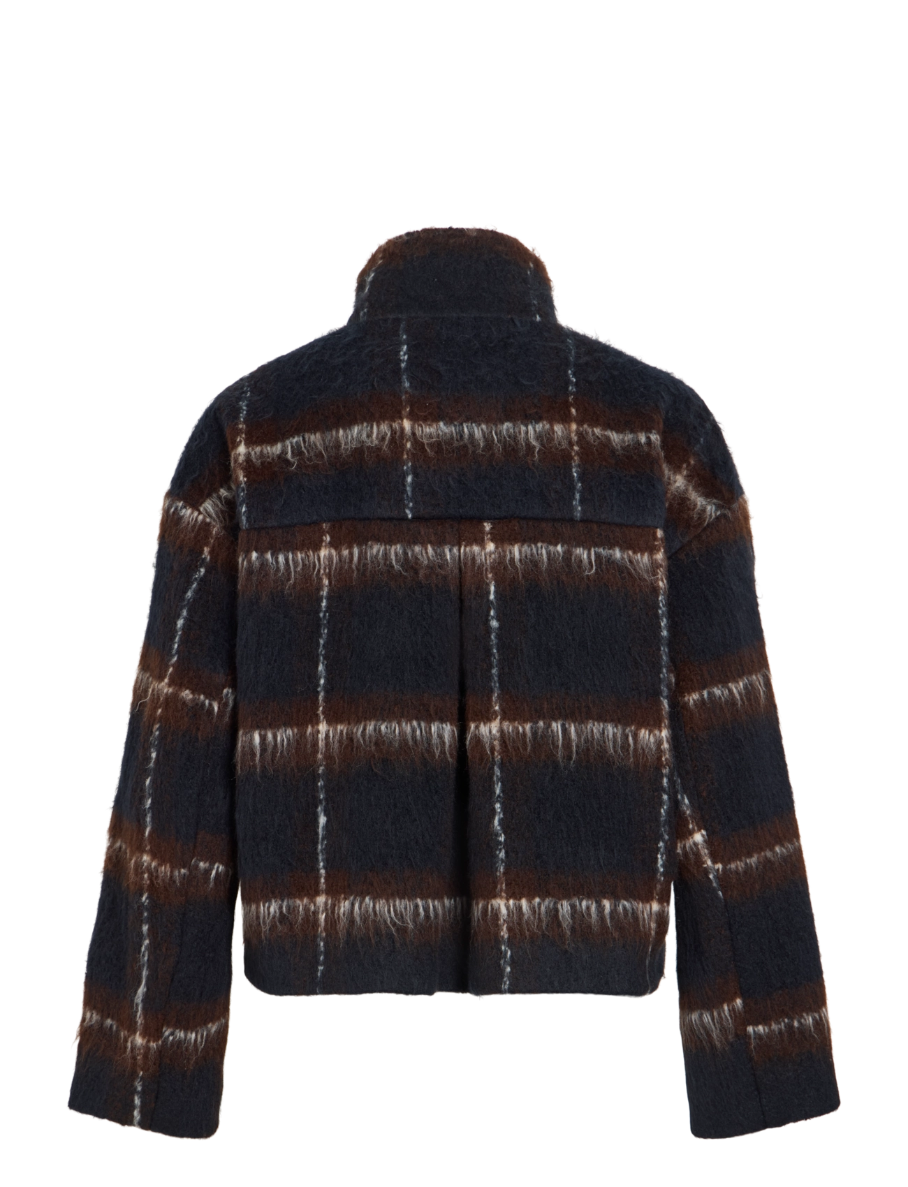 Vila - VIMELON L/S CHECK JACKET/BFS - navy blazer - 2