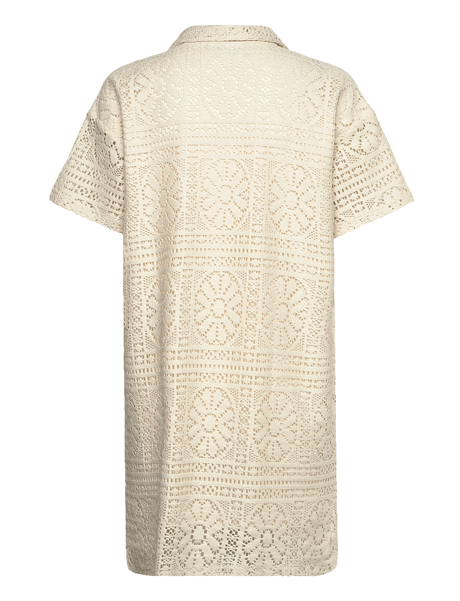 Vila - VIMERINDA 2/4 DRESS/VOL - hemdkleider - birch - 1
