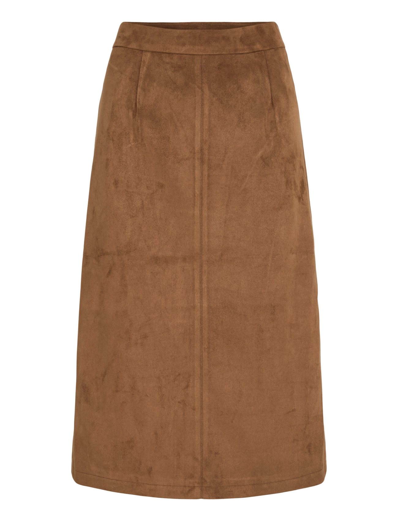 Vila VIZINNA HW SKIRT - Modetrends - NUTHATCH / brown