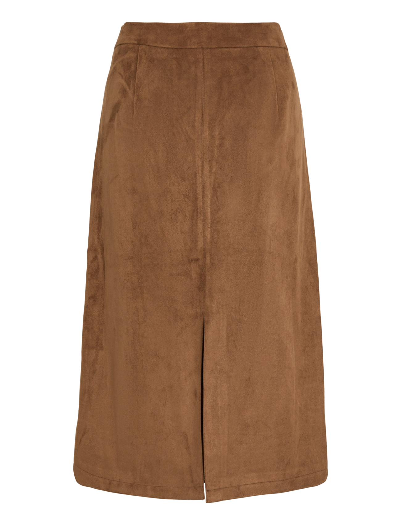 Vila - VIZINNA HW SKIRT - midi-röcke - nuthatch - 2