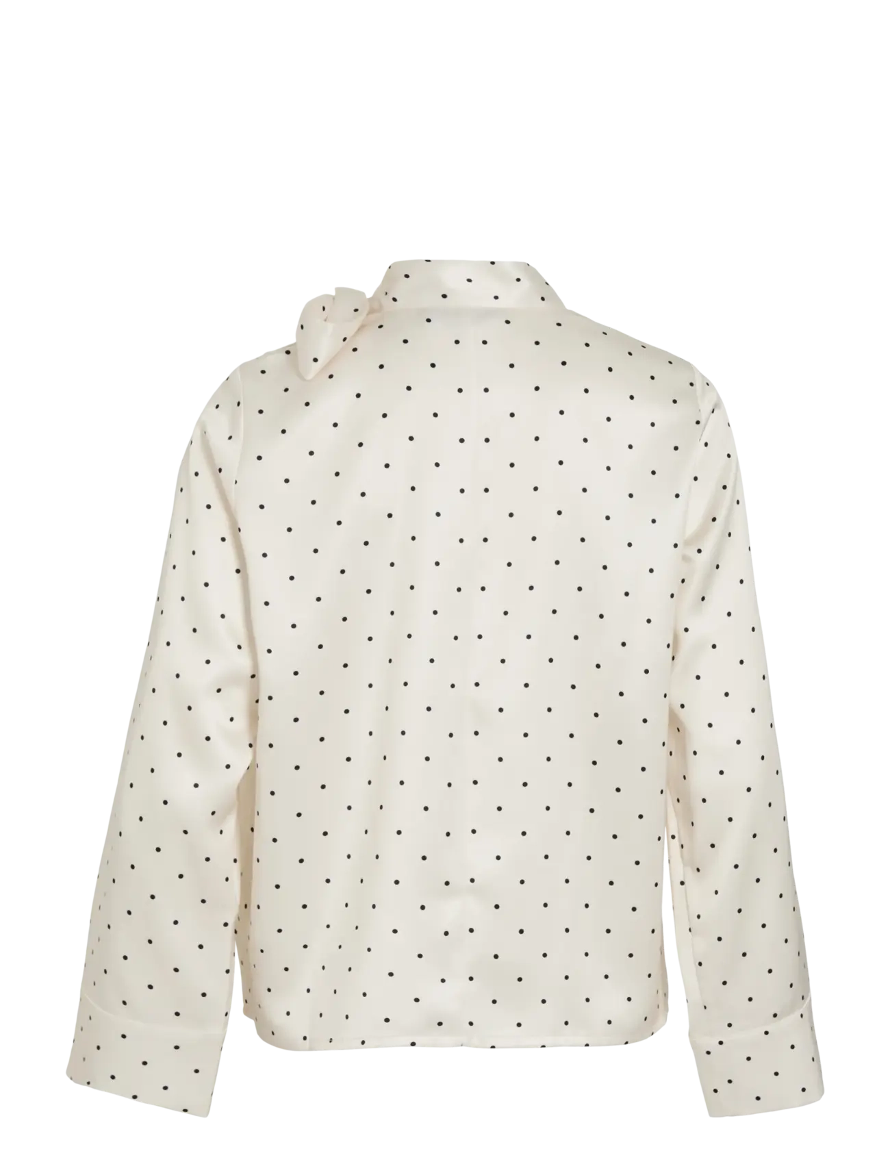 Vila - VIFADIA L/S BOW TOP - långärmade skjortor - cloud dancer - 2