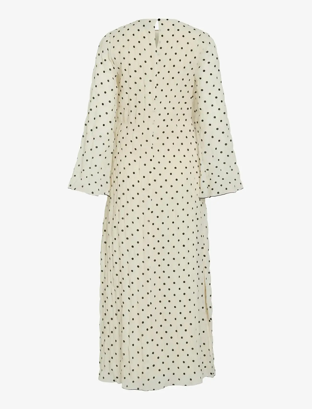 Vila - VIEBLA L/S ANKLE DRESS - maxiklänningar - cloud dancer - 2