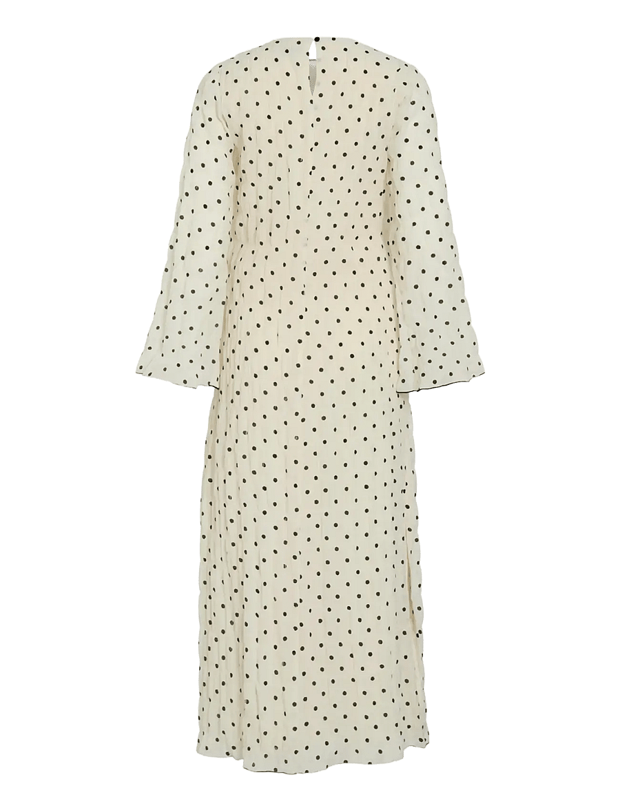 Vila - VIEBLA L/S ANKLE DRESS - maxi kjoler - cloud dancer - 2