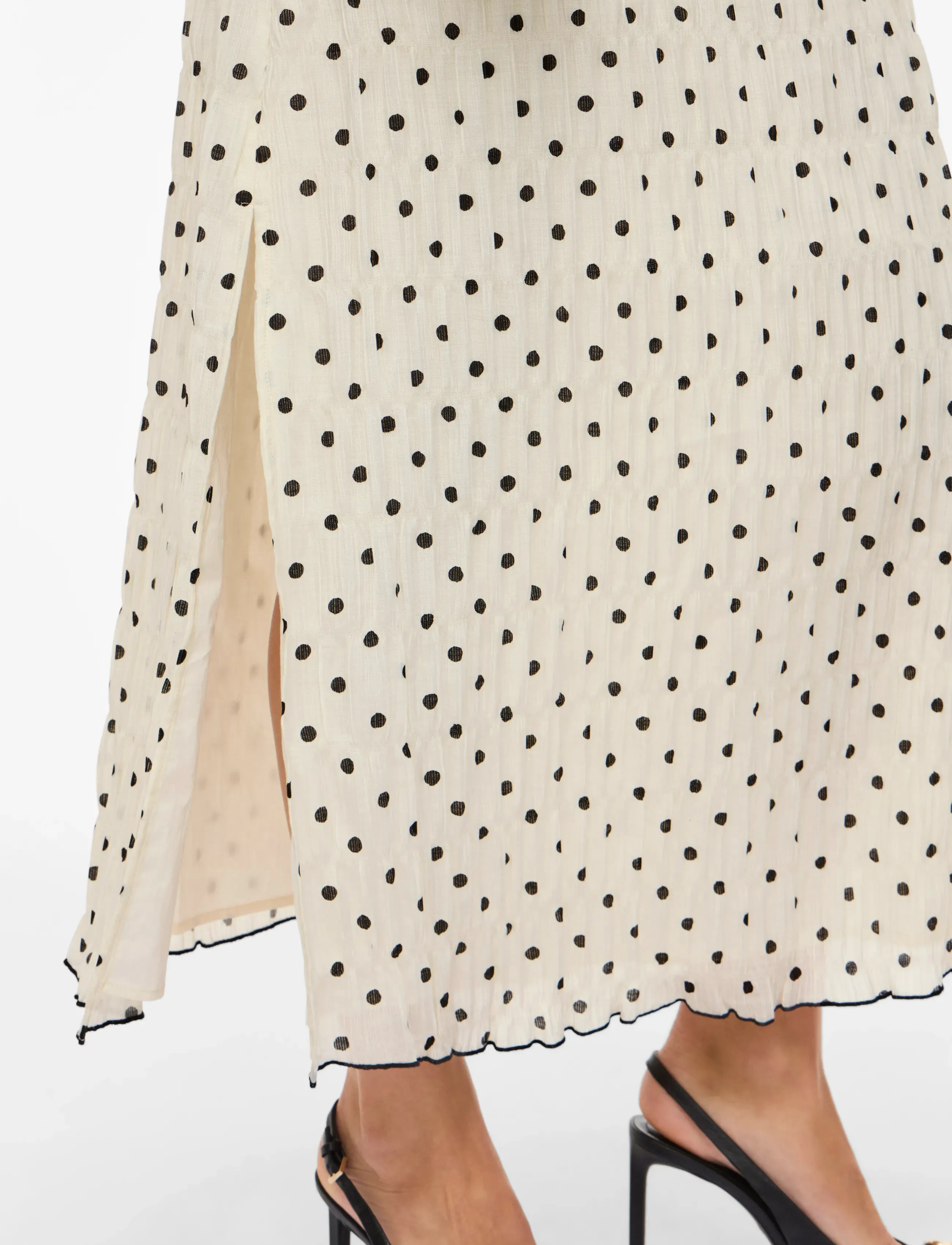 VILA Viebla L/S Ankle Dress maxiklänningar dam – bild 5