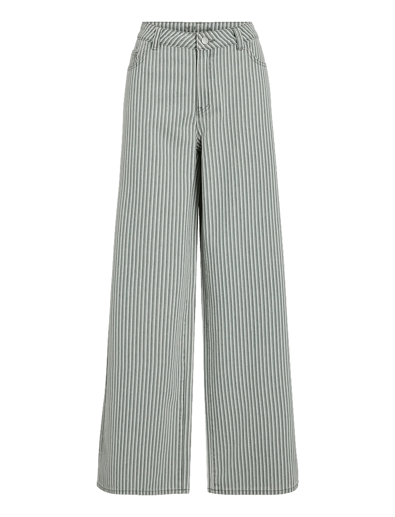 Vila - VIKOMMA RW JEANS /LC - brede jeans - blue surf - 0