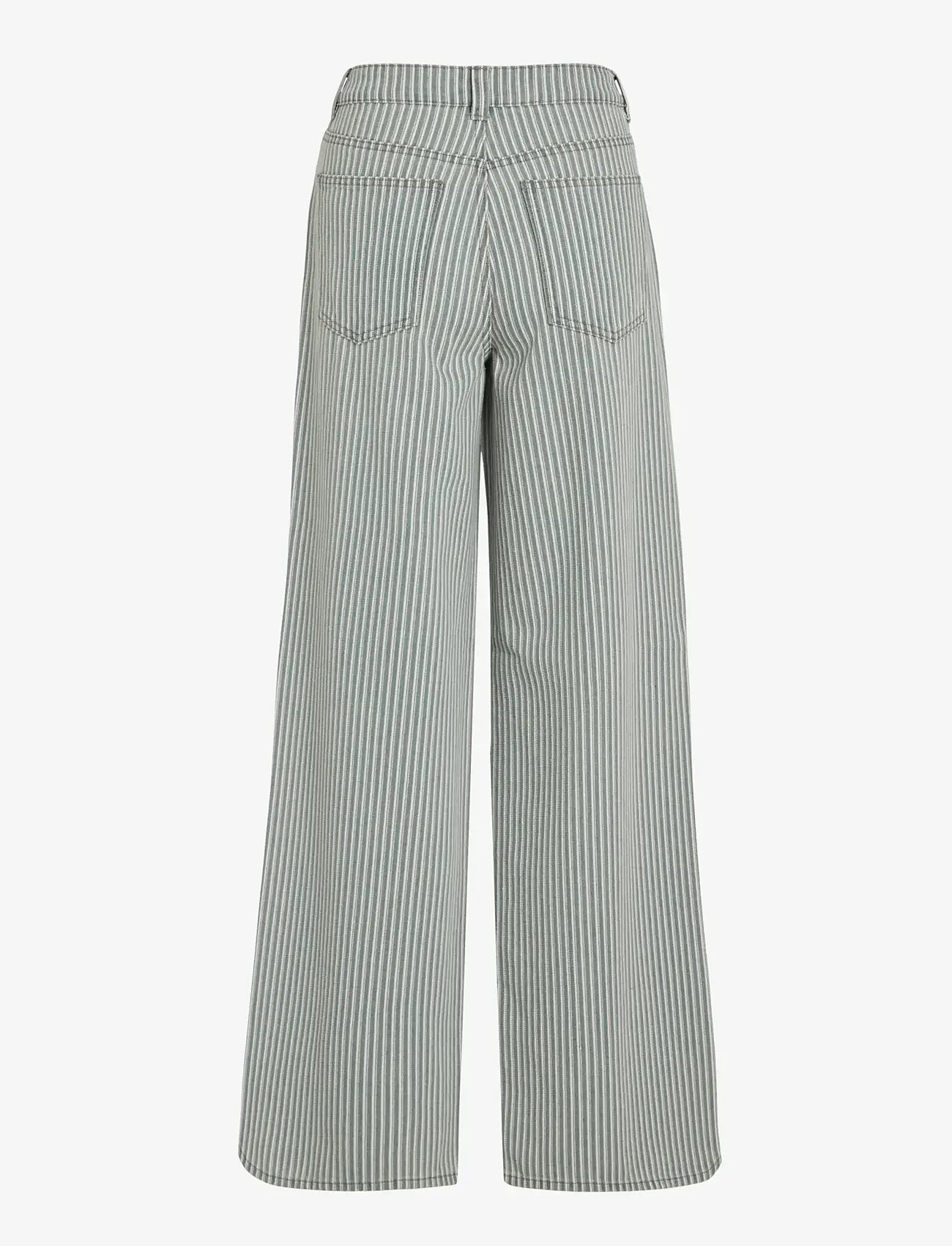 Vila - VIKOMMA RW JEANS /LC - brede jeans - blue surf - 1