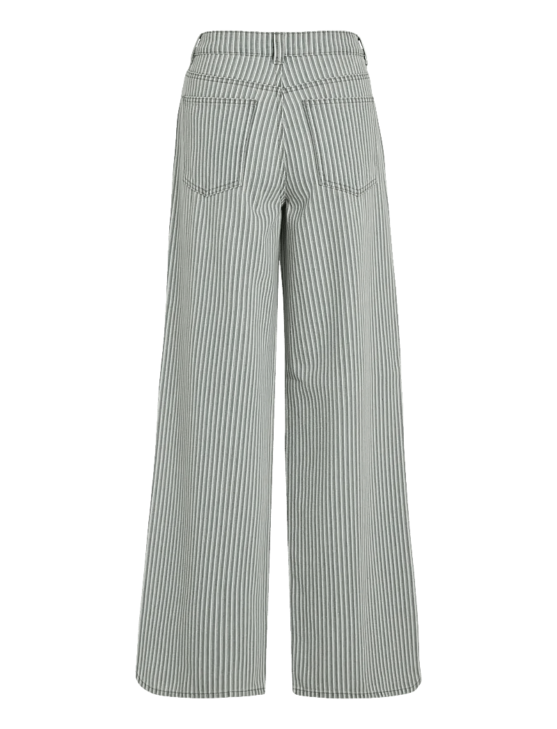 Vila - VIKOMMA RW JEANS /LC - brede jeans - blue surf - 1