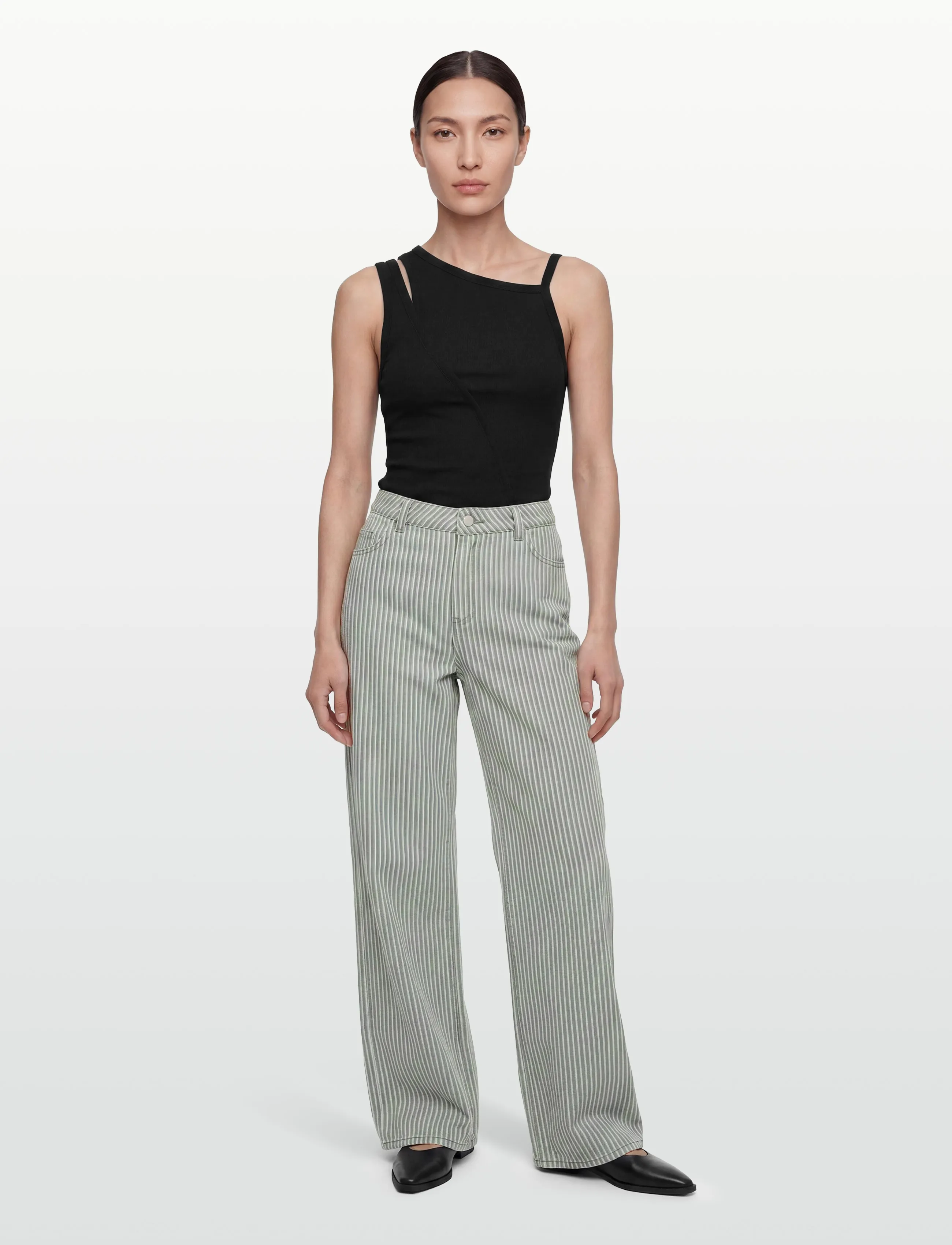 Vila Vikomma Rw Jeans /Lc, 44, White, Jeans > Vidde, Dame