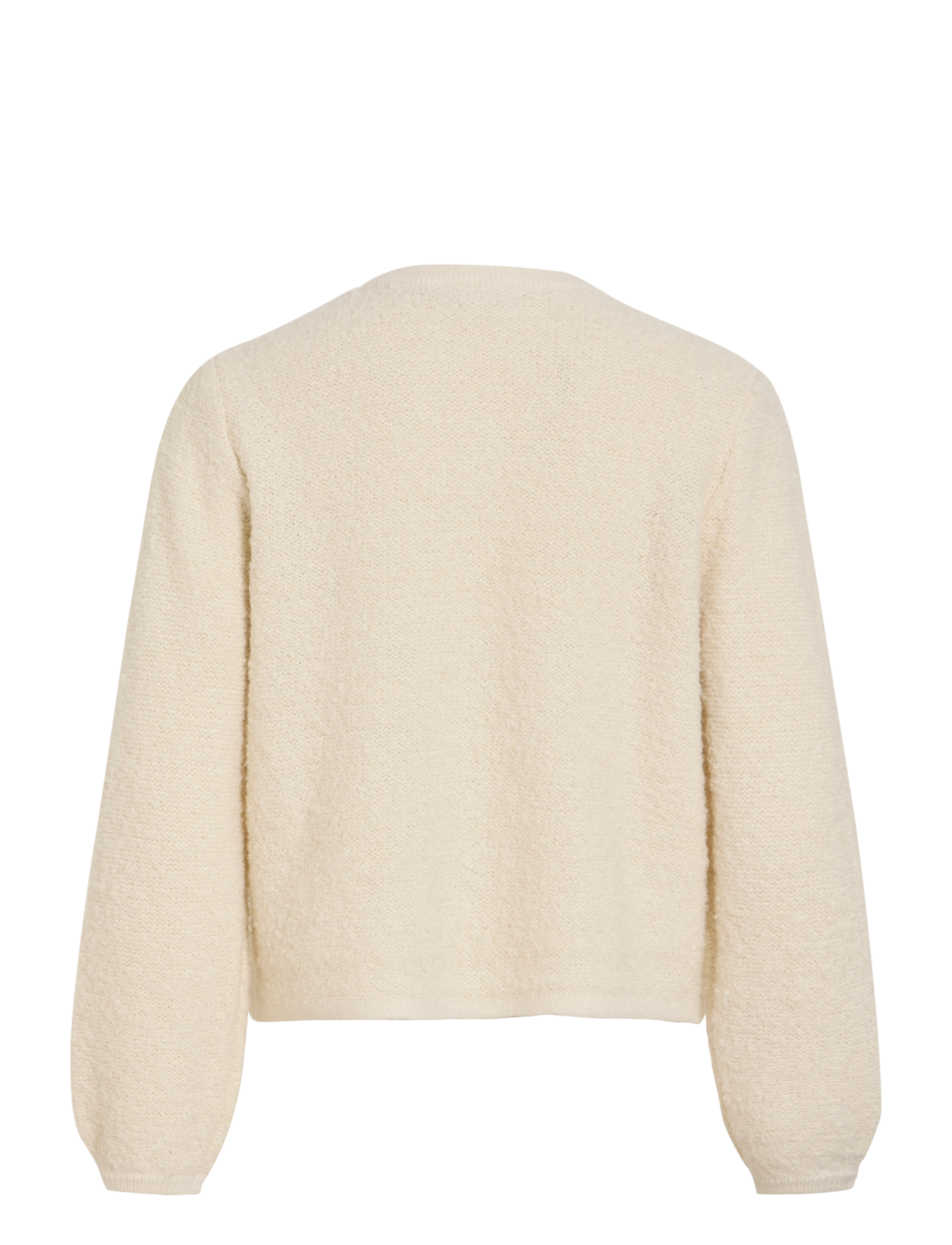 Vila - VIPIGGA O-NECK L/S KNIT JACKET NOOS - birch - 2