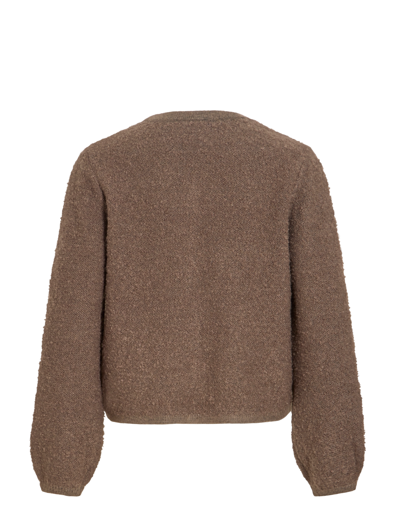 Vila - VIPIGGA O-NECK L/S KNIT JACKET NOOS - falcon - 2