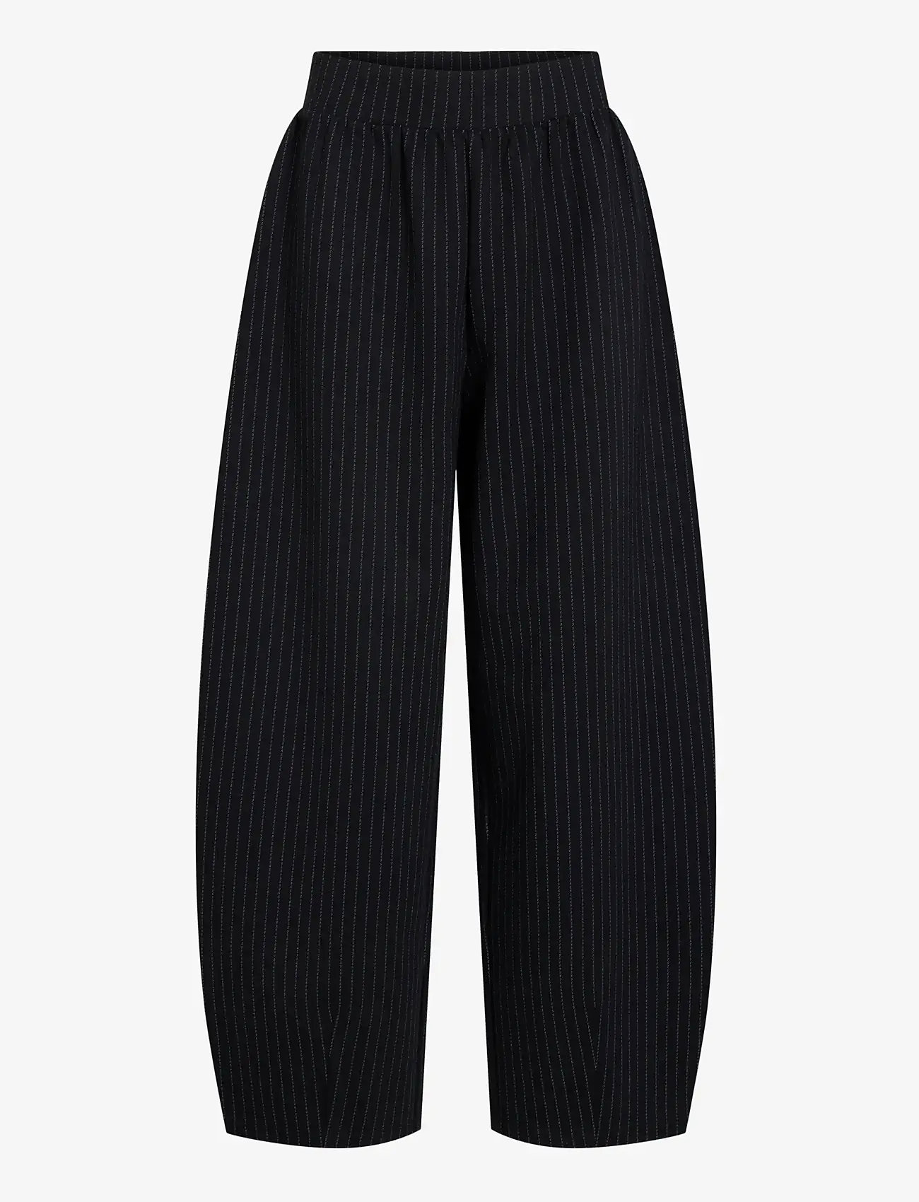 Vila - VIMASTRIBA 7/8 HW BARREL PANTS/BFS/1 - barrel-hosen - black beauty - 1