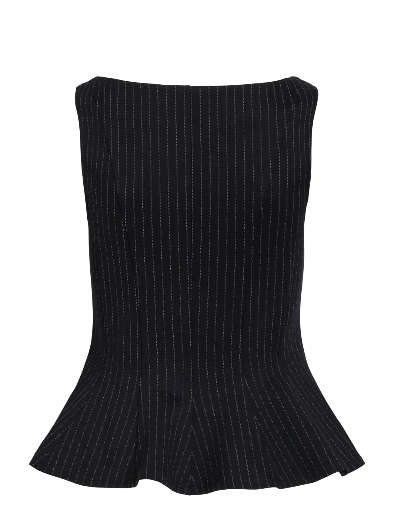 Vila - VIMASTRIBA BOAT NECK S/L TOP/BFS - black beauty - 2