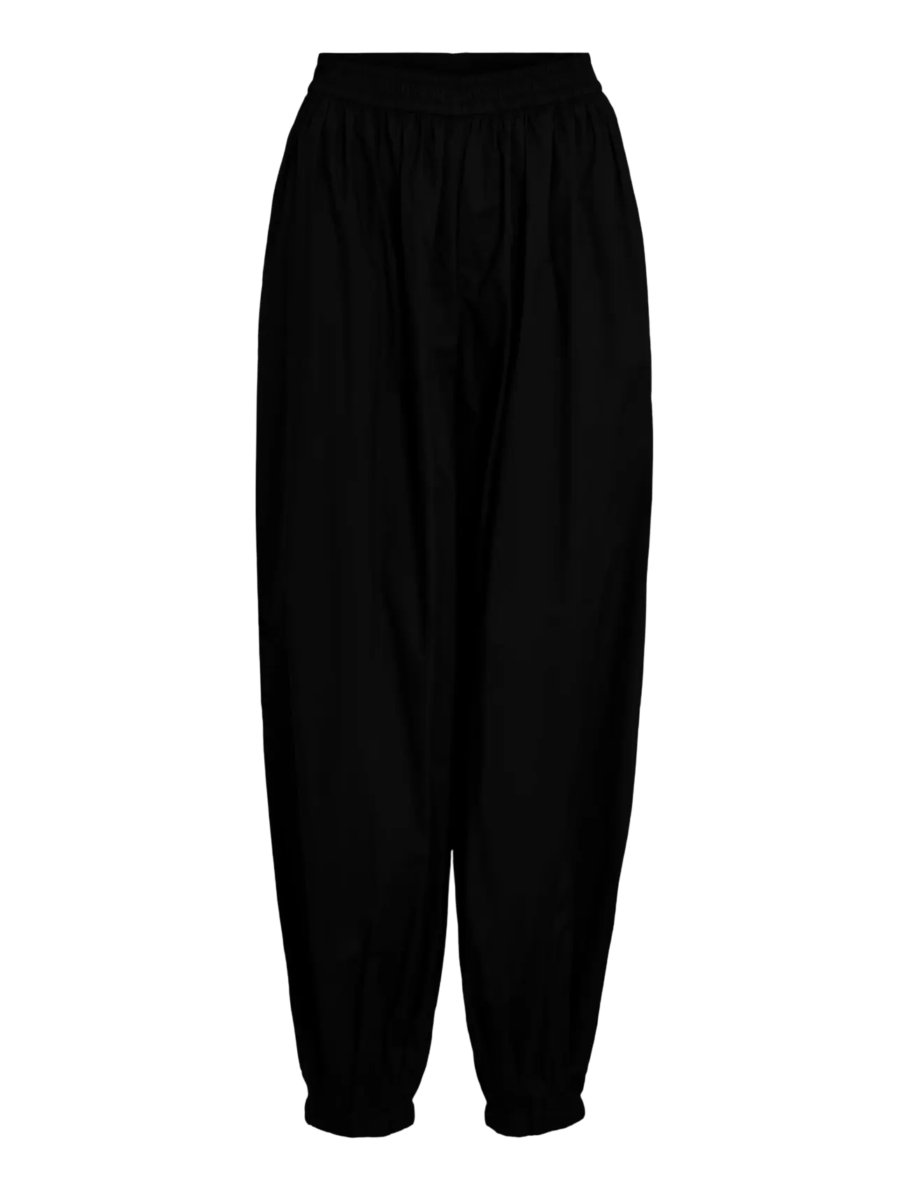Vila VIEMILIE HW PARACHUTE PANTS - Vila - BLACK / black