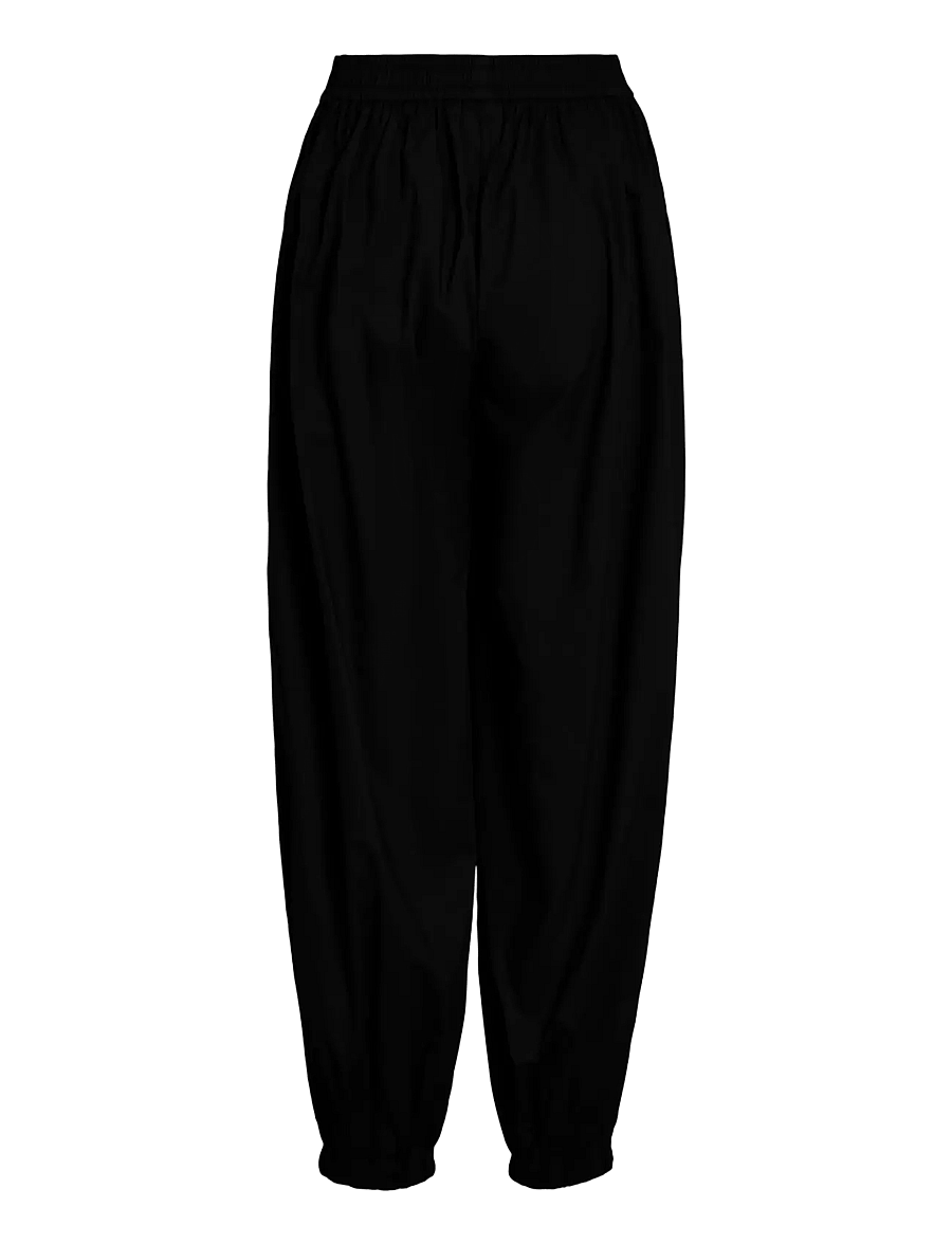 Vila - VIEMILIE HW PARACHUTE PANTS - hosen mit weitem bein - black - 2