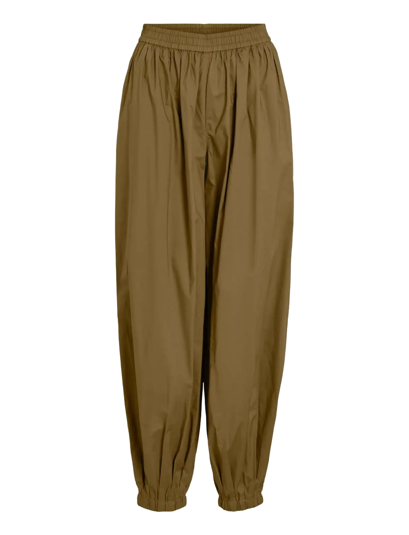 Vila VIEMILIE HW PARACHUTE PANTS - Vila - DARK OLIVE / khaki/green
