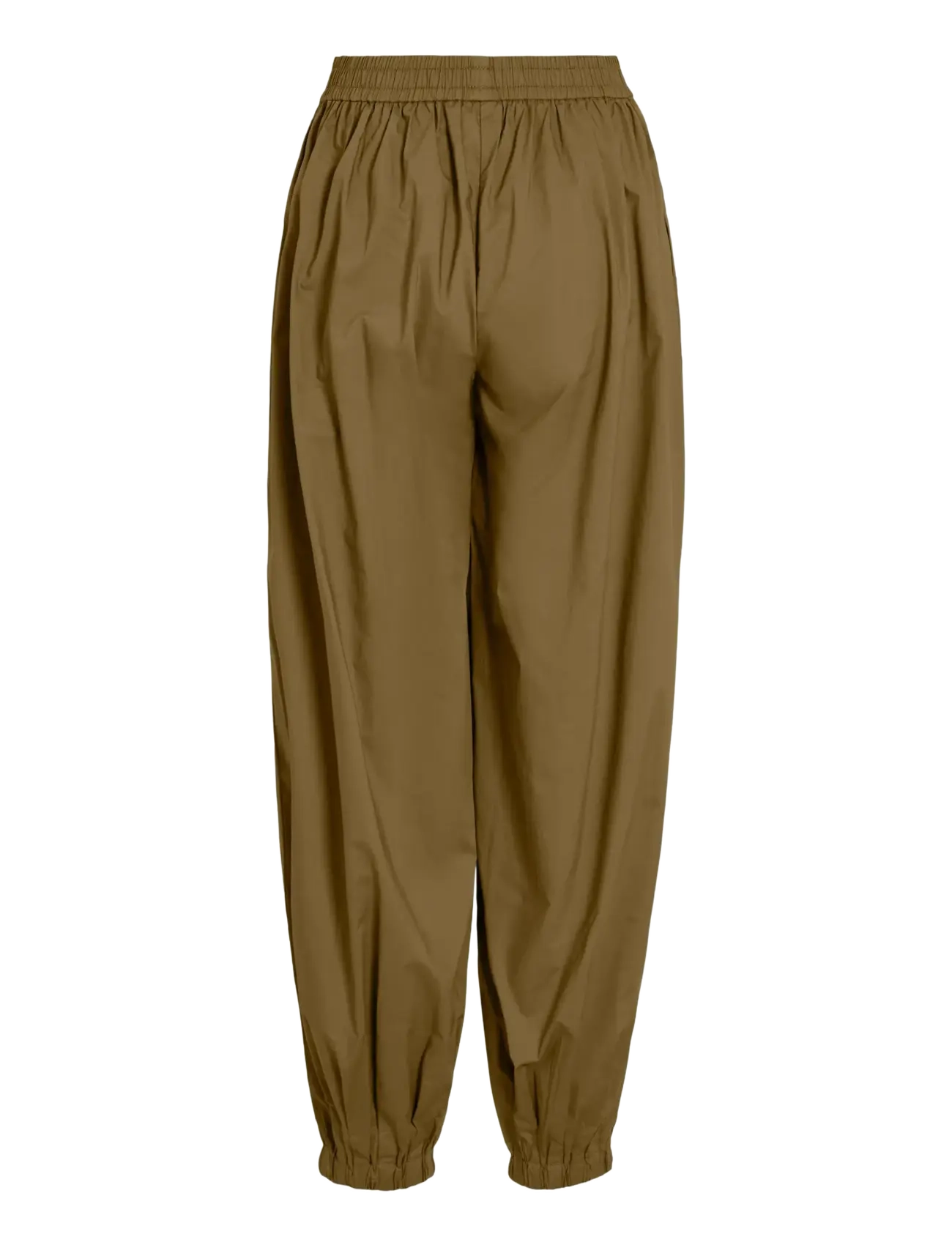 Vila - VIEMILIE HW PARACHUTE PANTS - hosen mit weitem bein - dark olive - 2