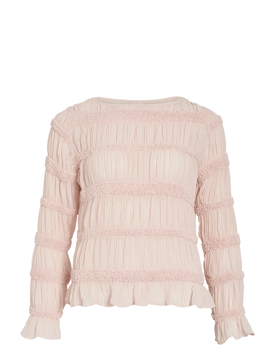 Vila - VILOLA L/S TOP /LR - langærmede bluser - cherry blossom - 1